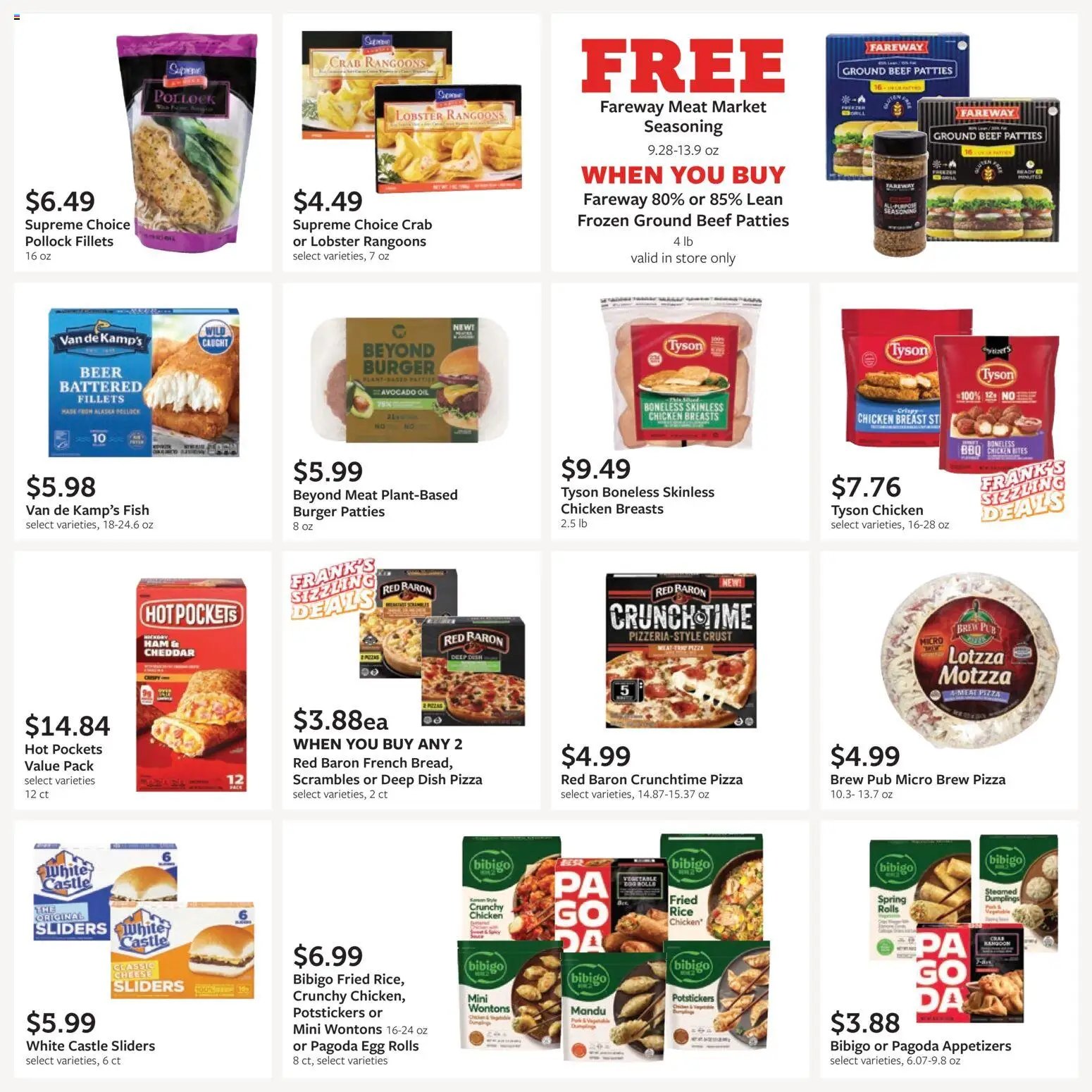 Fareway Monthly Ad