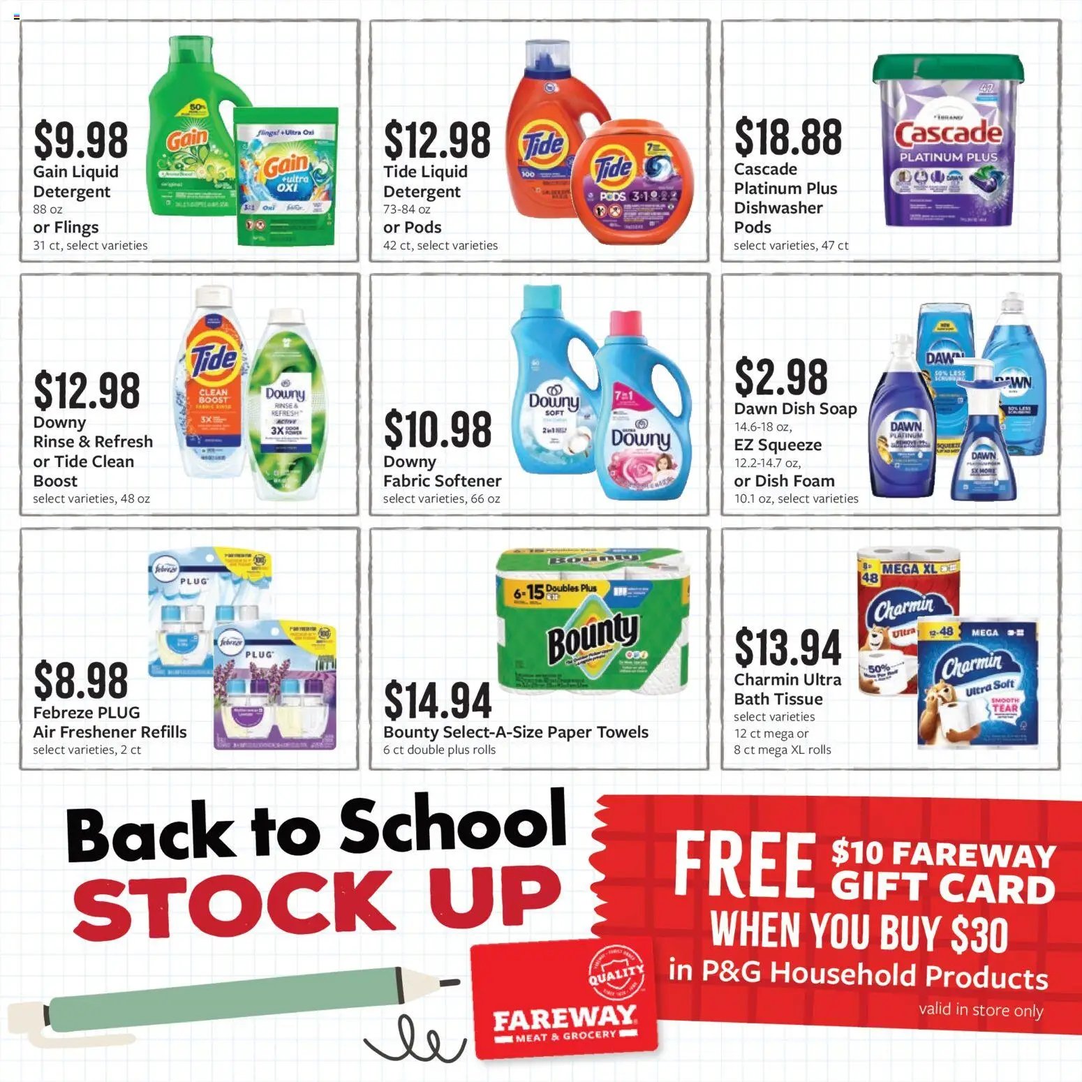 Fareway Monthly Ad