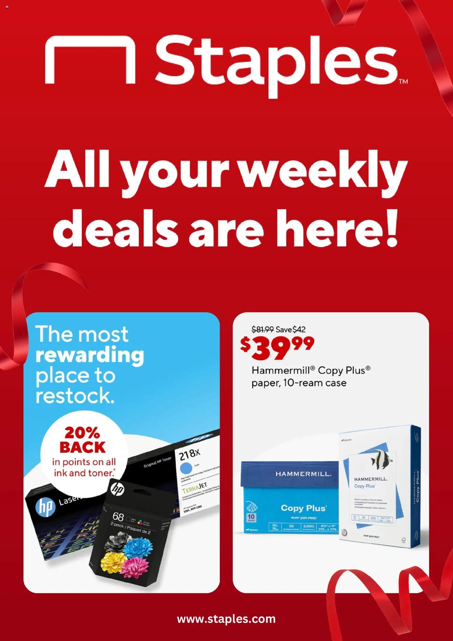 Staples Weekly Ad