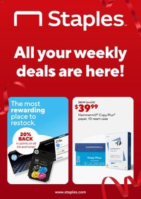 Staples Weekly Ad