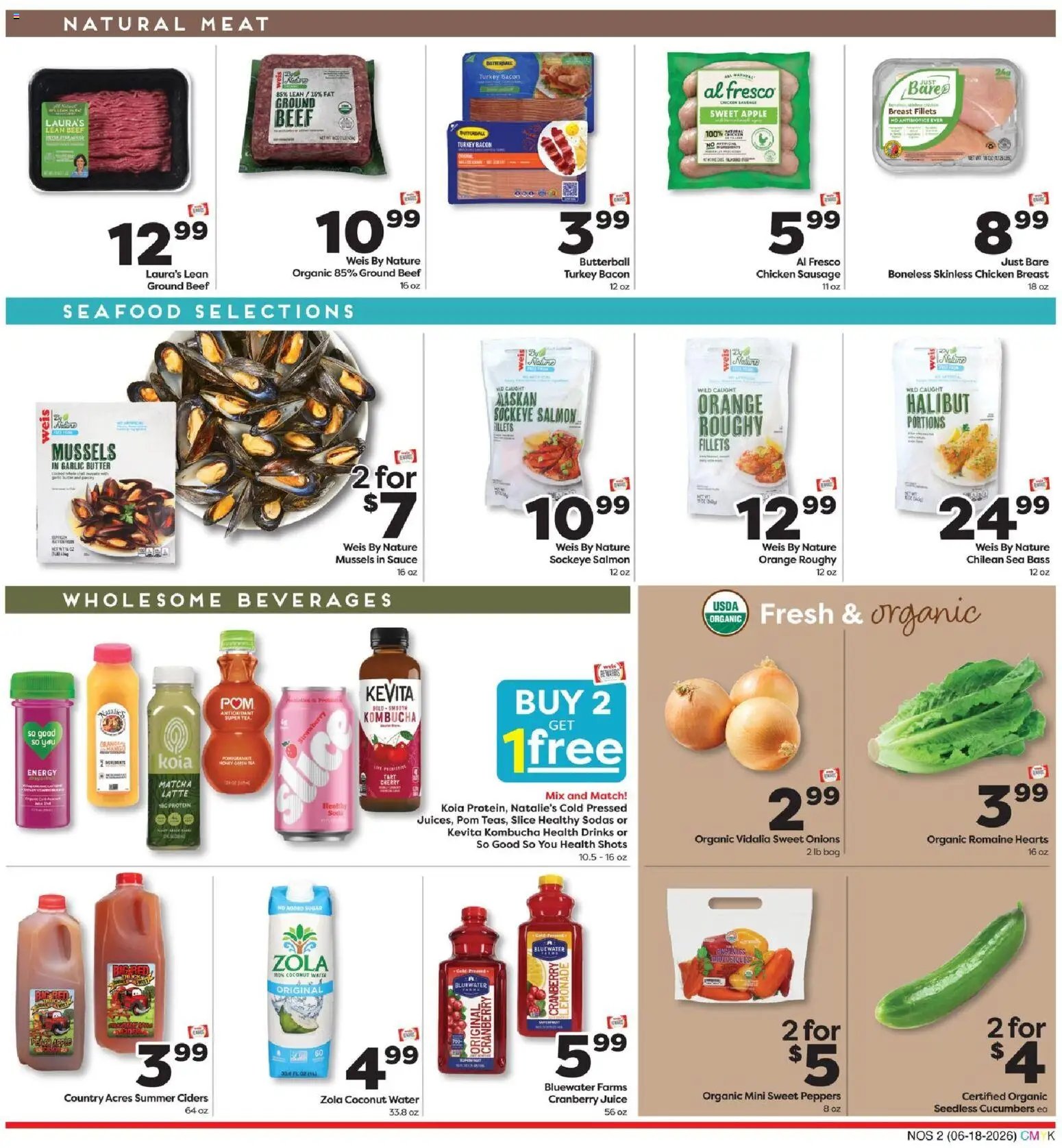 Weis Monthly Ad Natural & Living