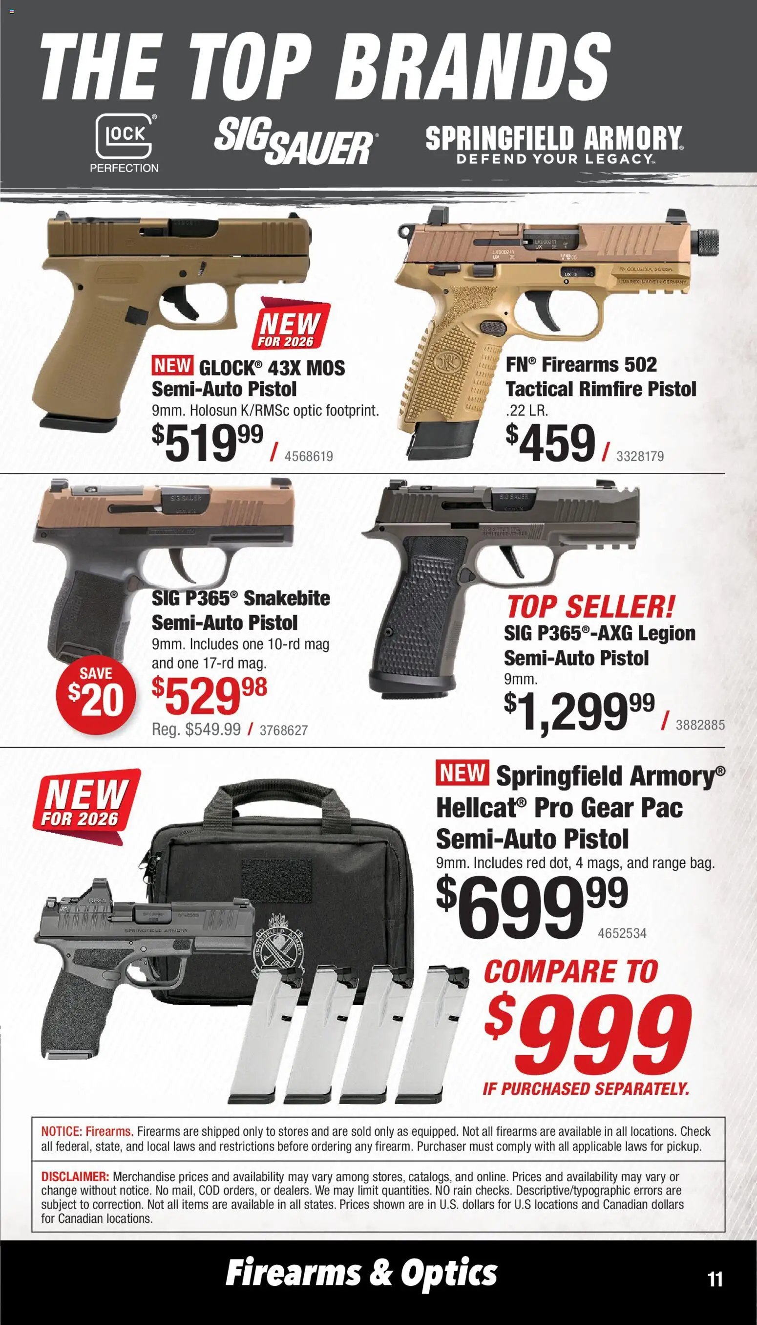 Cabela's Firearms & Optics 26