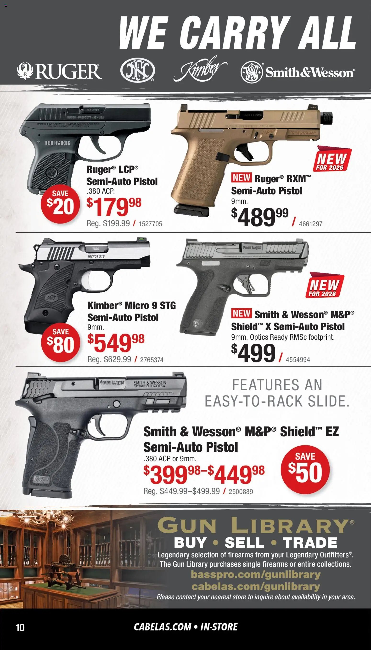 Cabela's Firearms & Optics 26