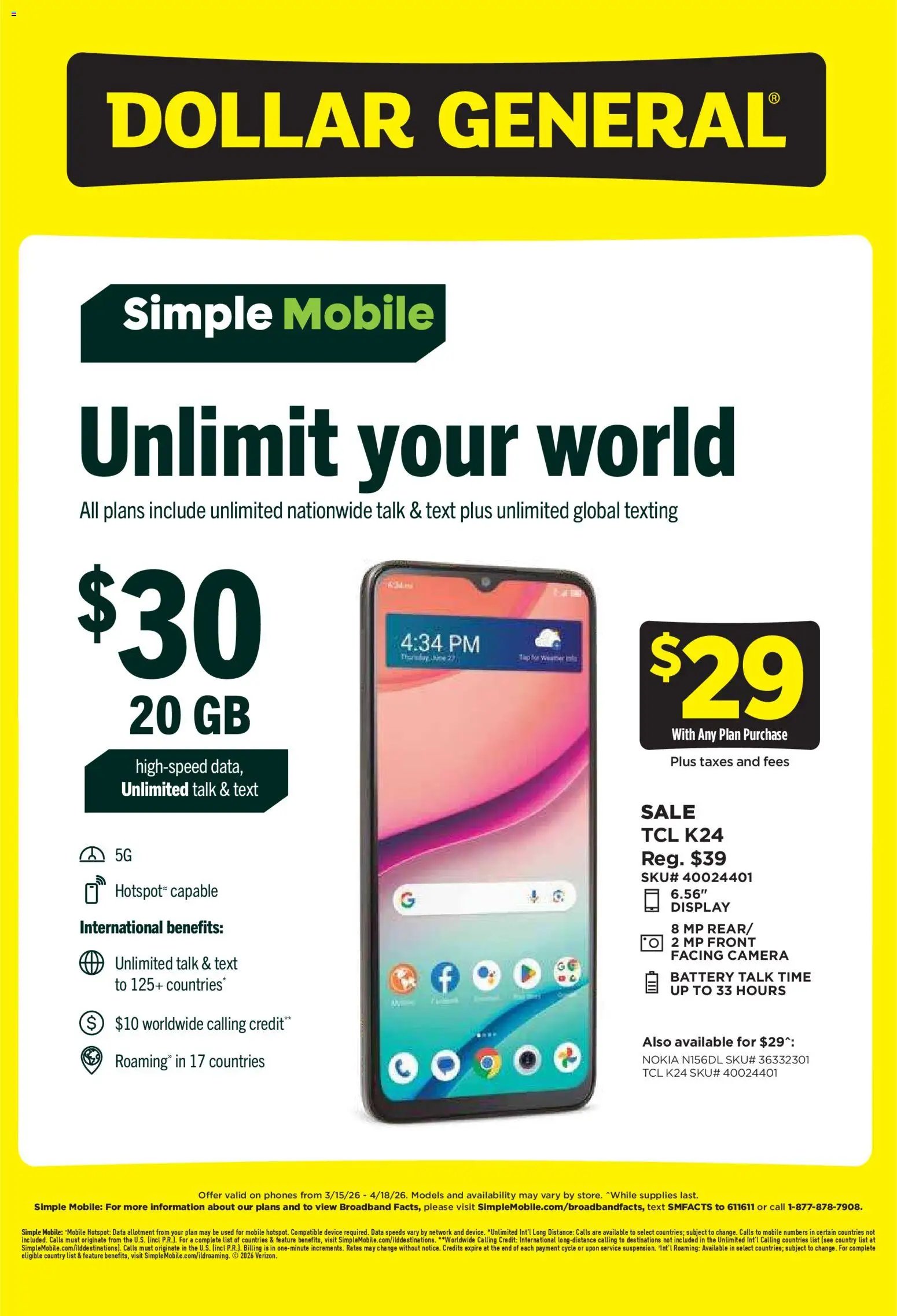 Dollar General Wireless Deals