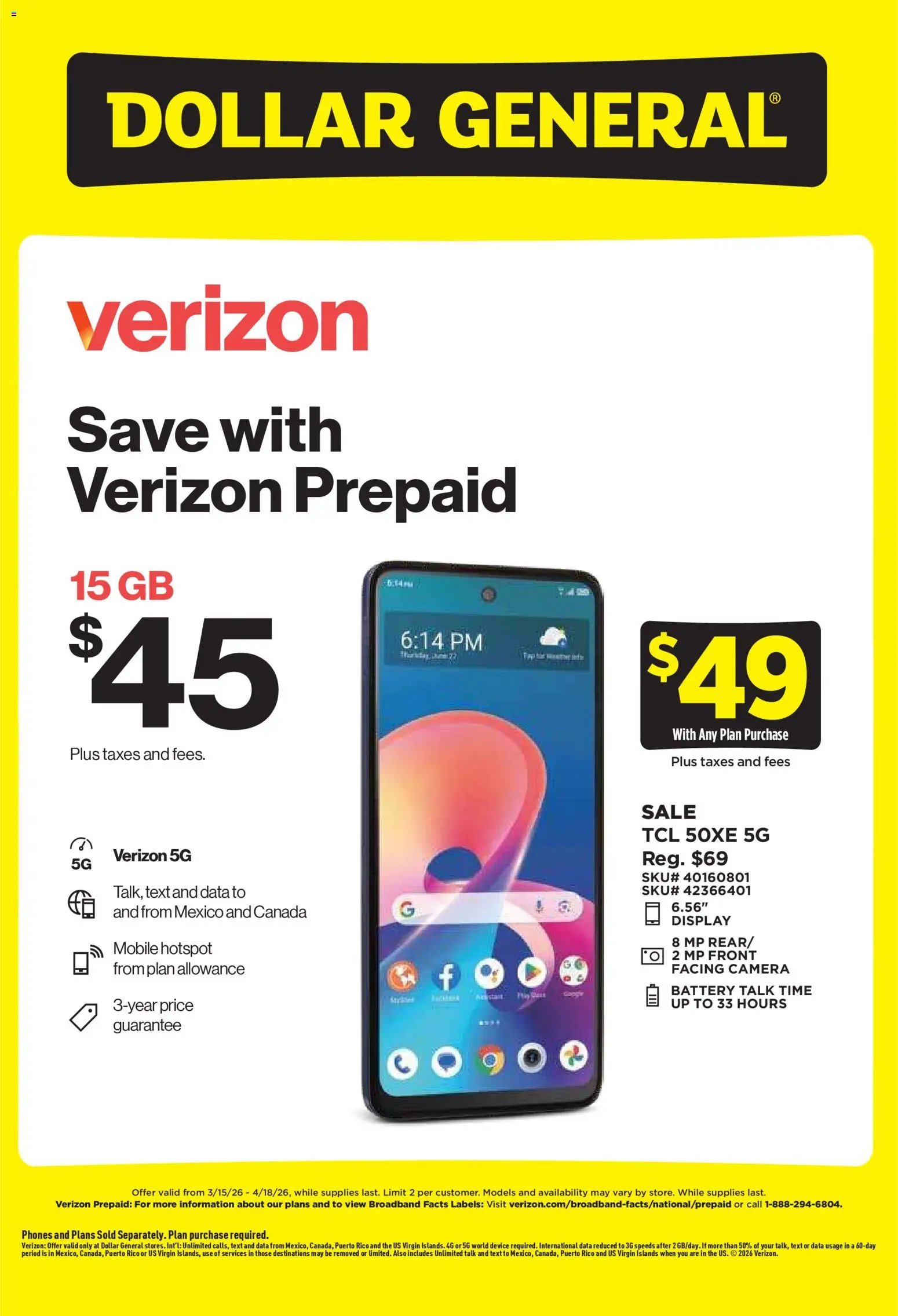 Dollar General Wireless Deals