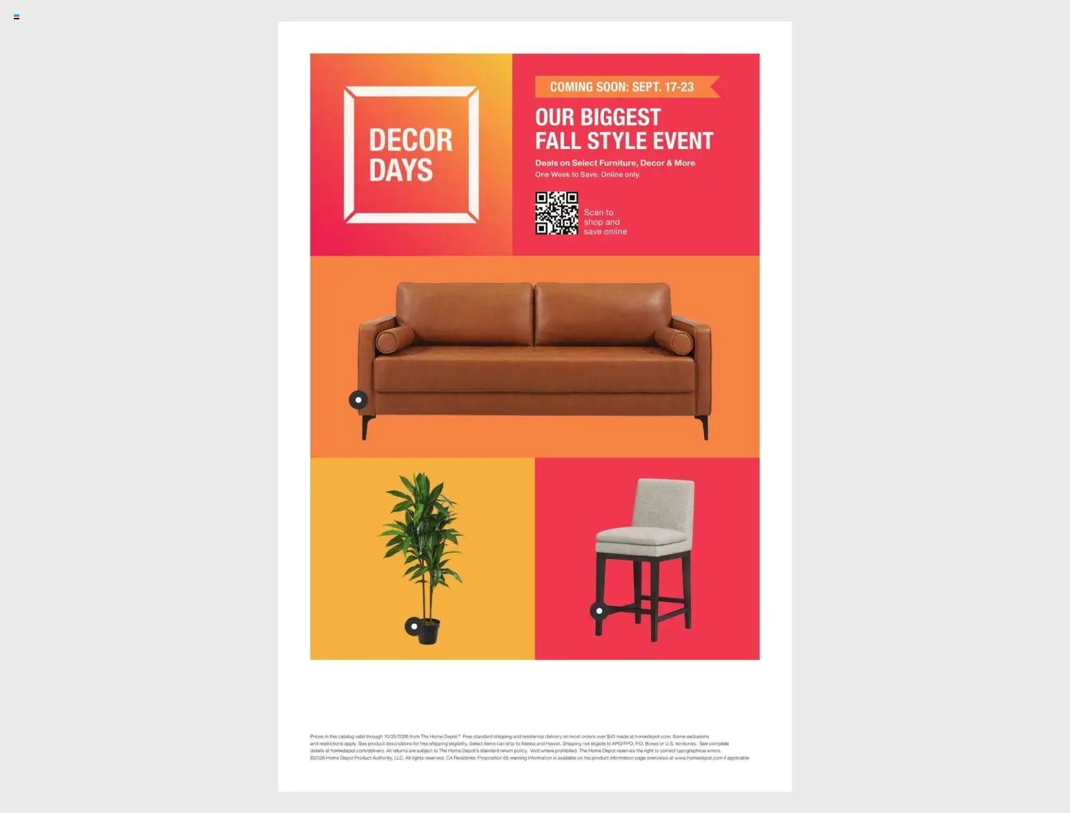 Home Depot Catalog
