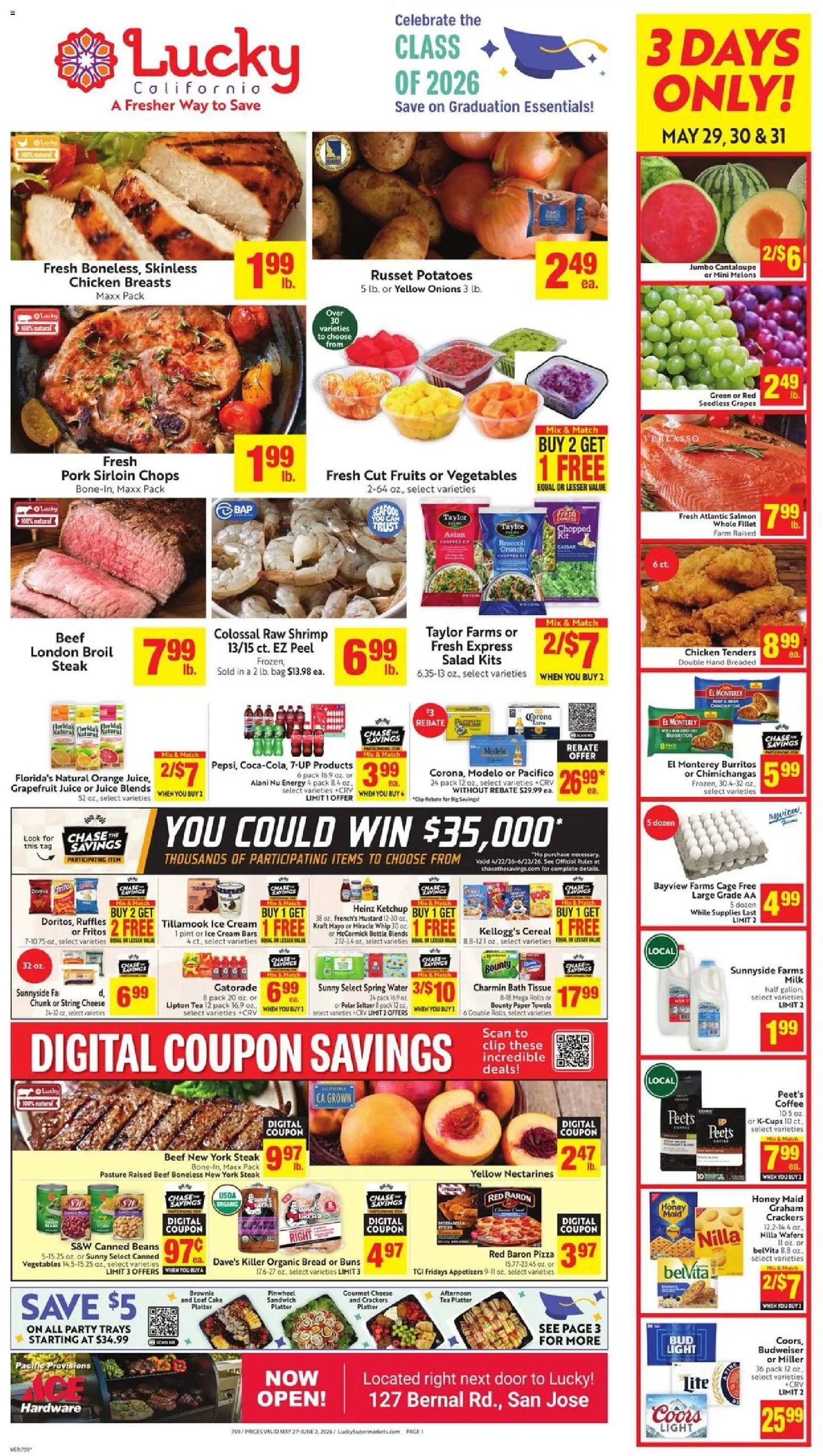 Lucky Supermarkets Weekly - CA
