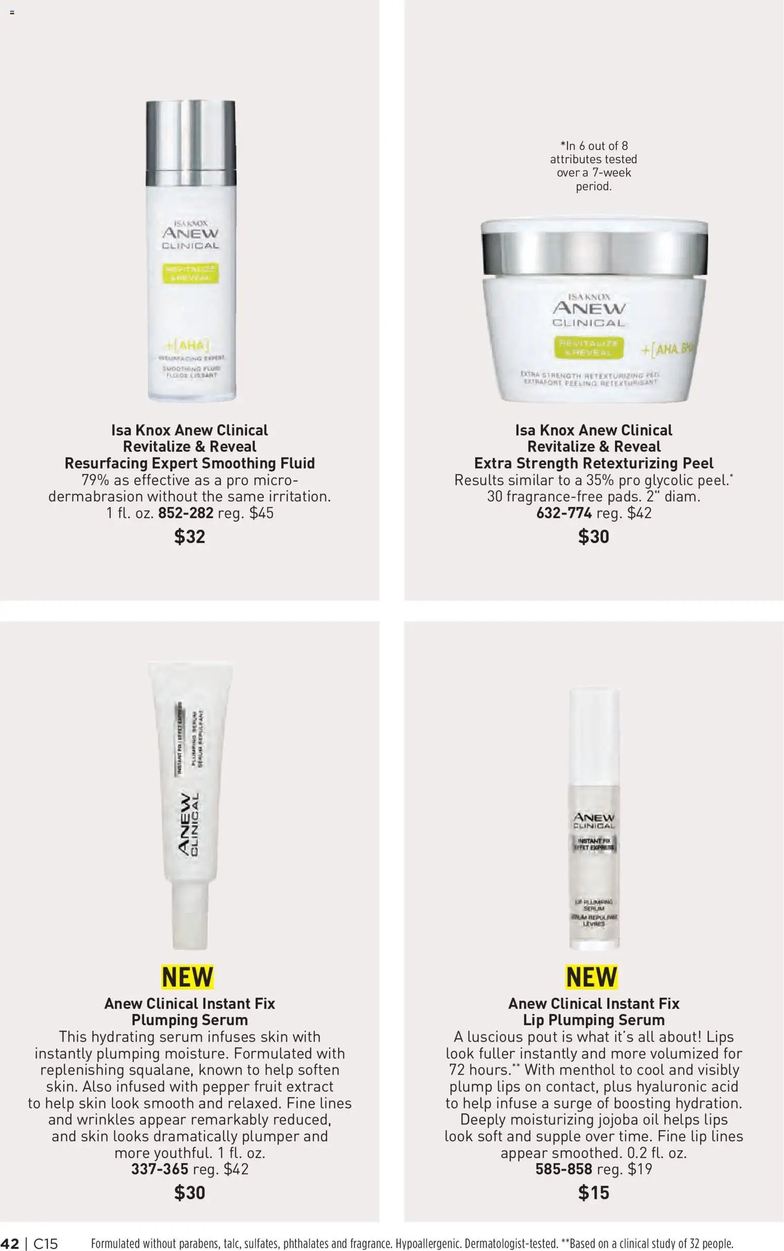 Avon Brochure
