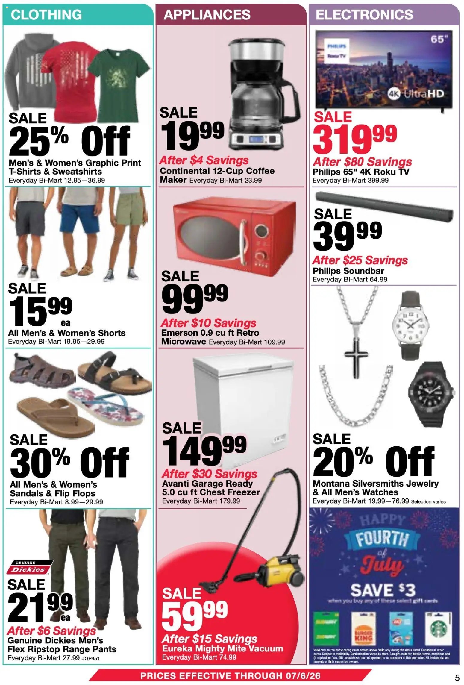 Bi-Mart Membership Savings Book