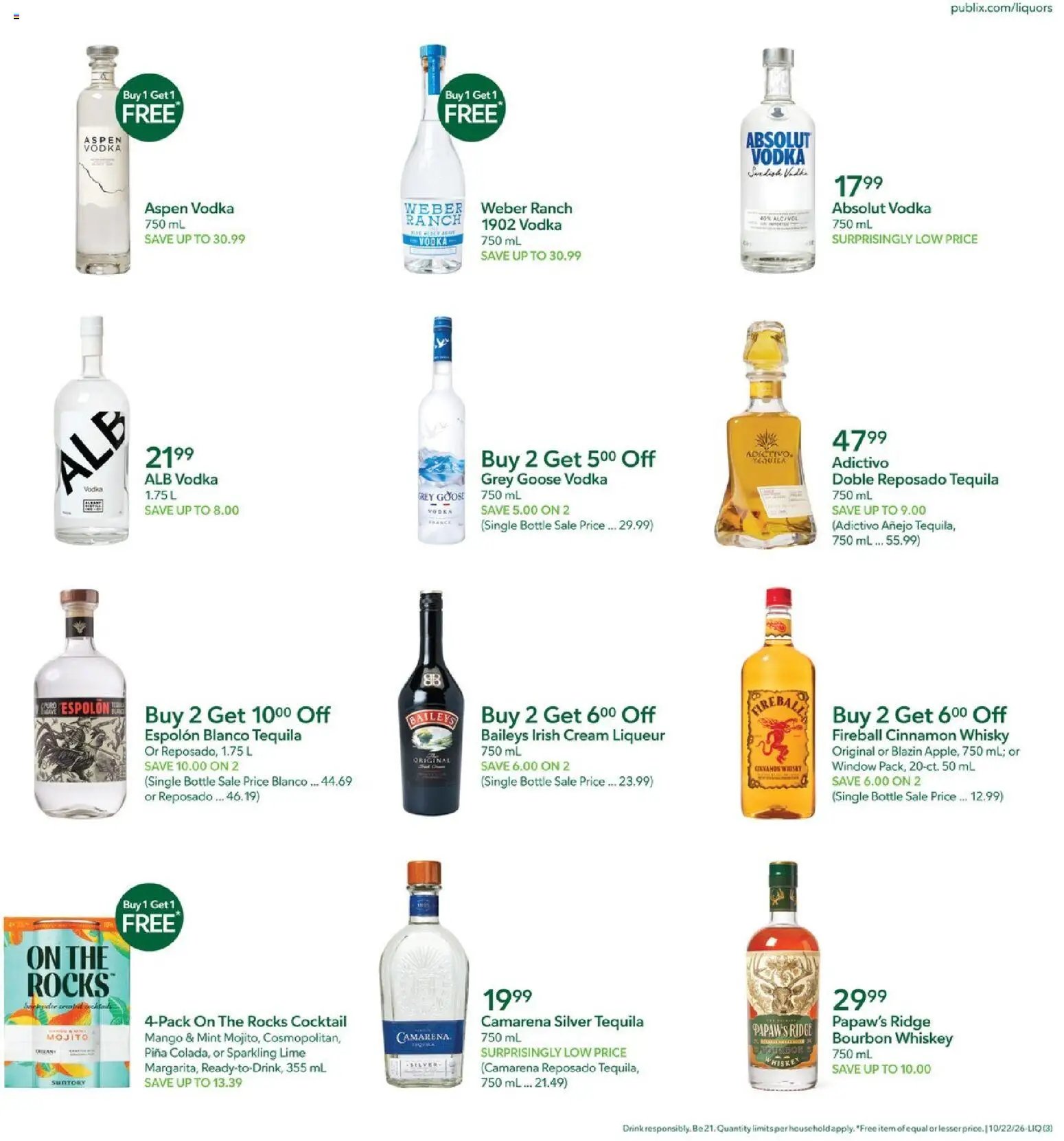 Publix Liquor Ad