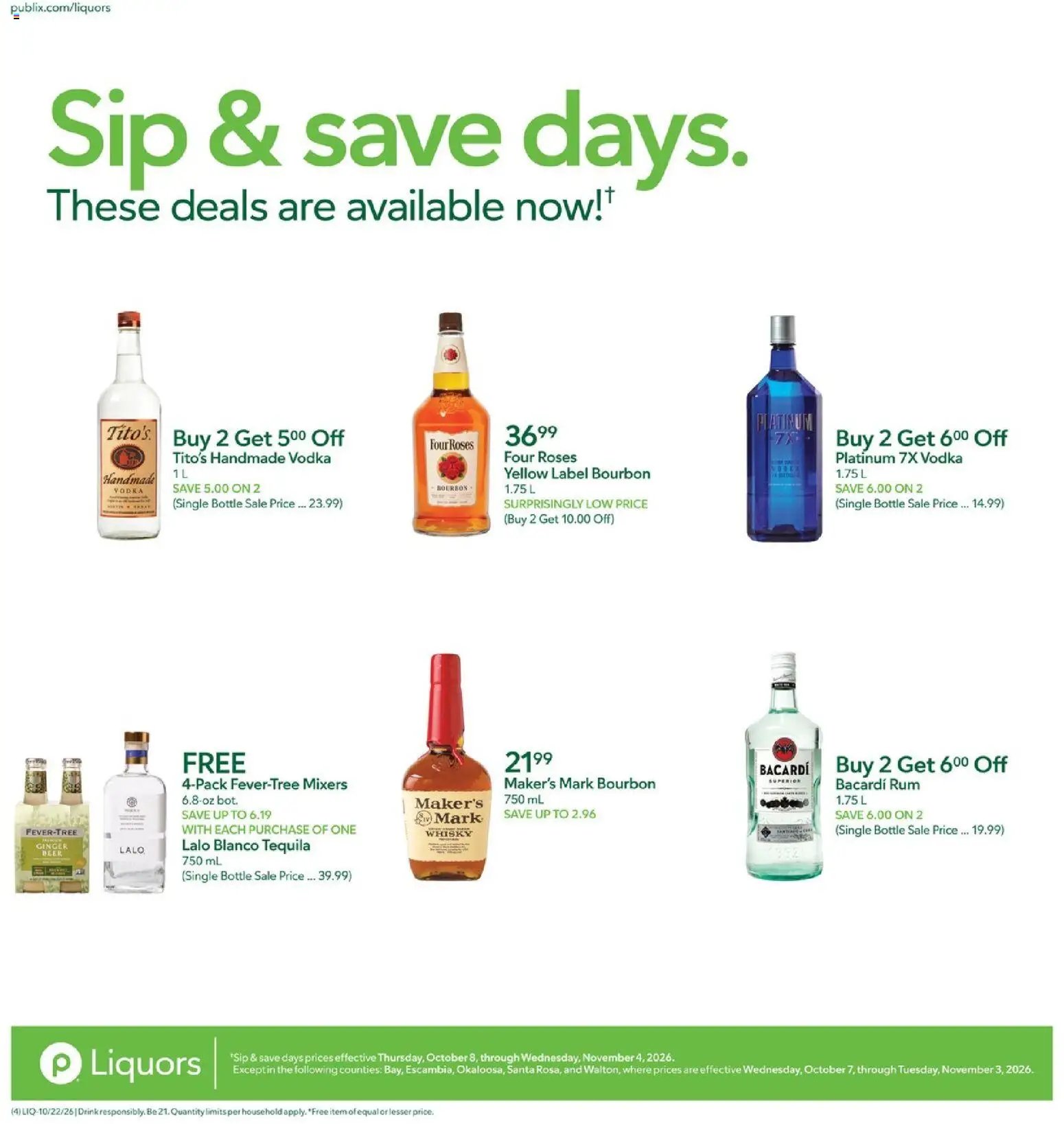 Publix Liquor Ad