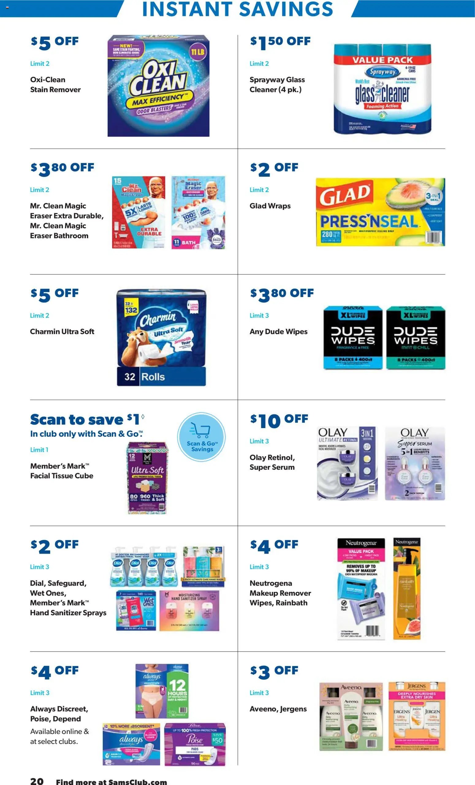 Sam's Club Instant Savings Book December