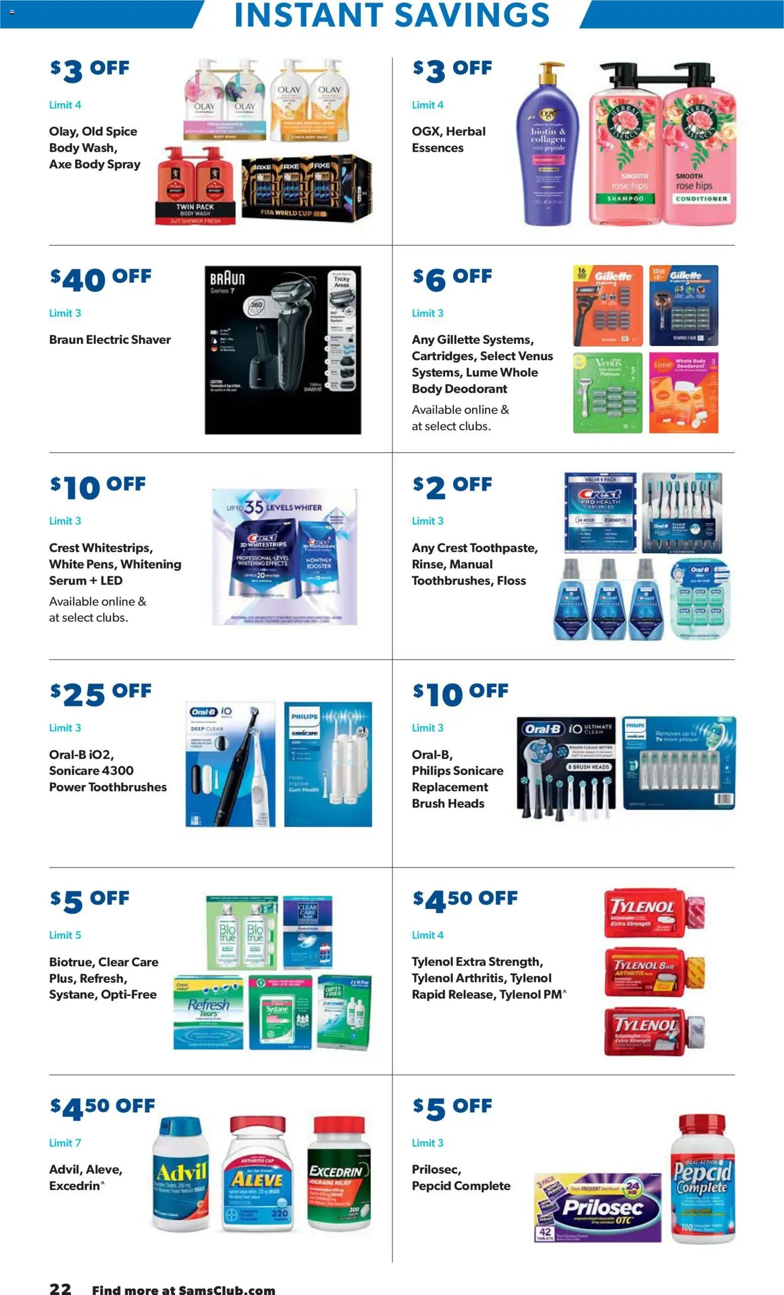 Sam's Club Instant Savings Book December