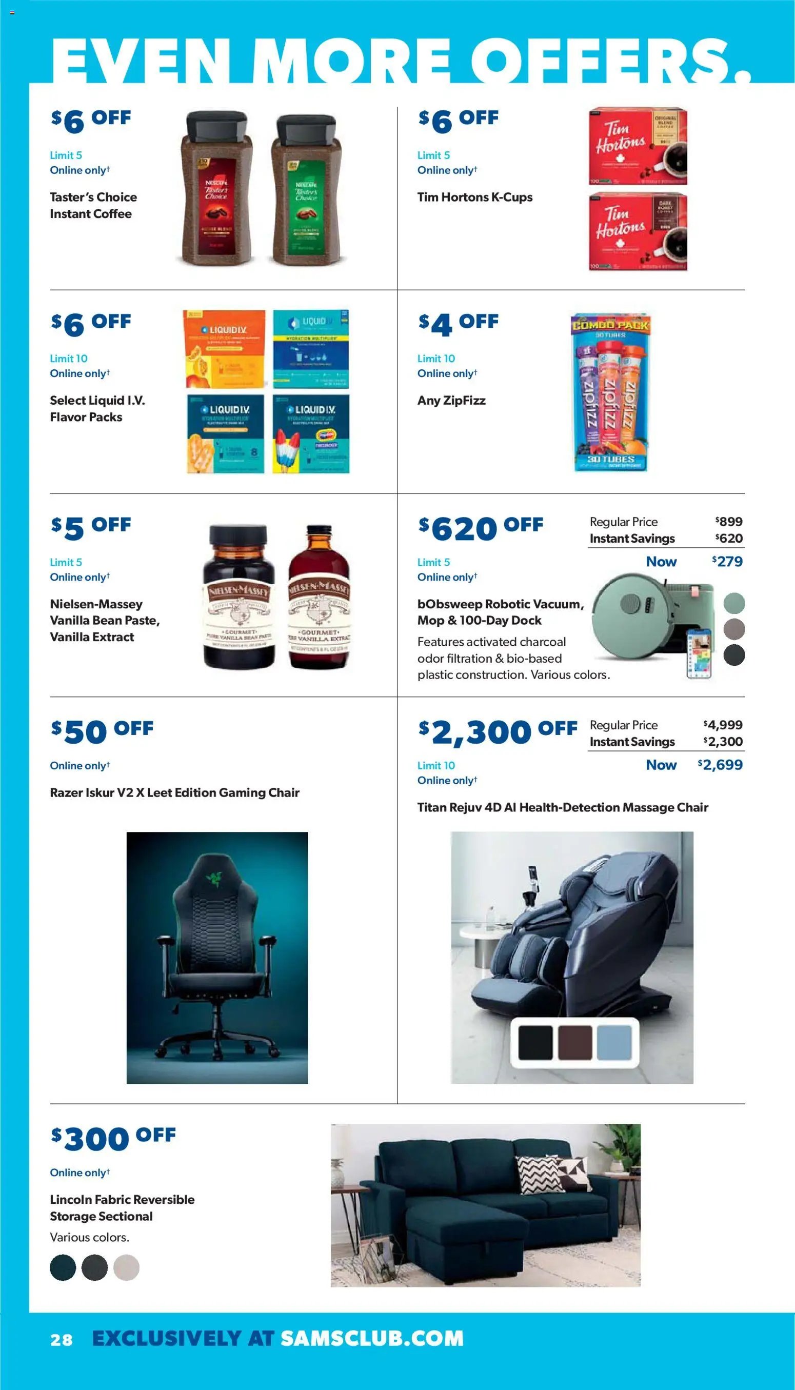 Sam's Club Instant Savings Book December