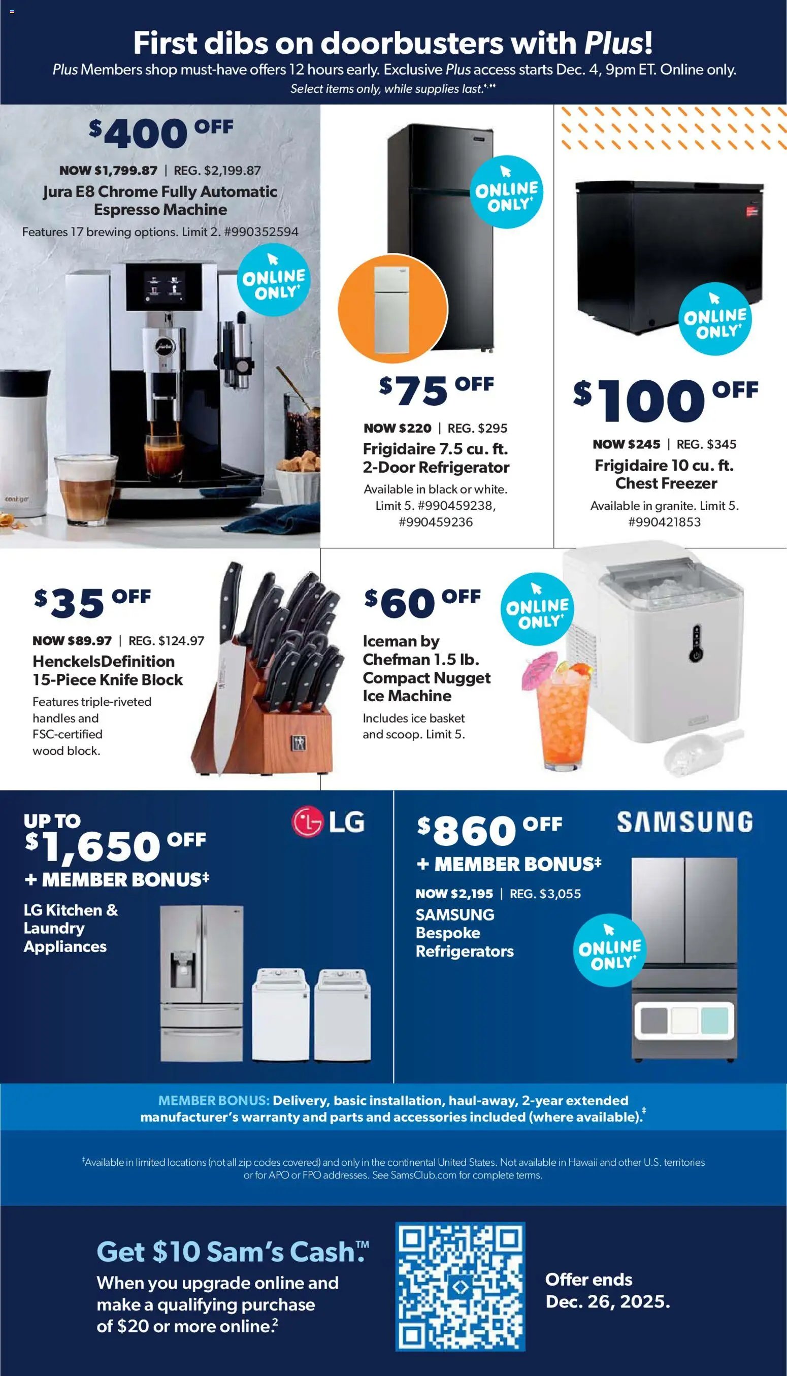 Sam's Club Instant Savings Book December