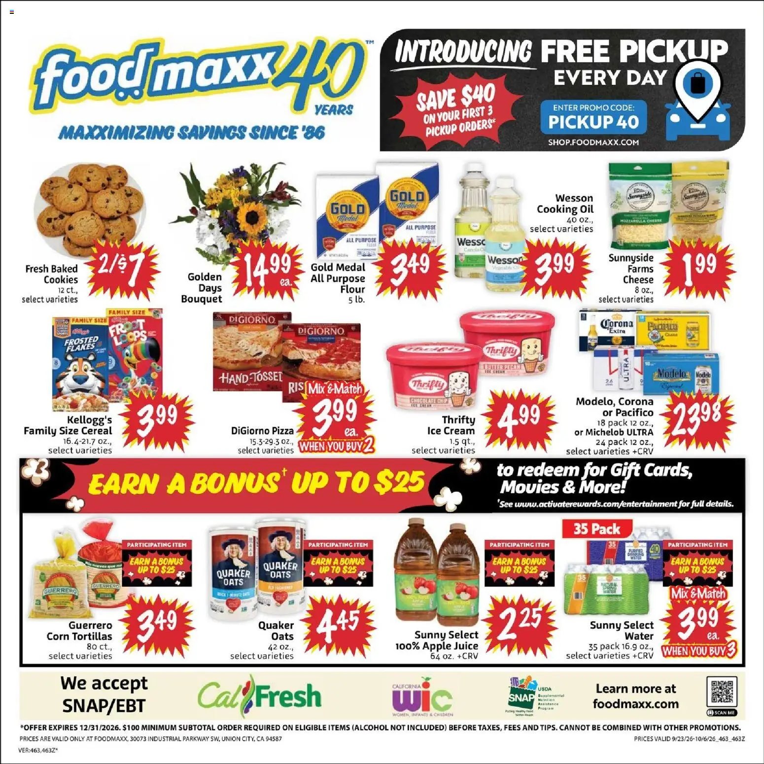 FoodMaxx Weekly Ad - CA