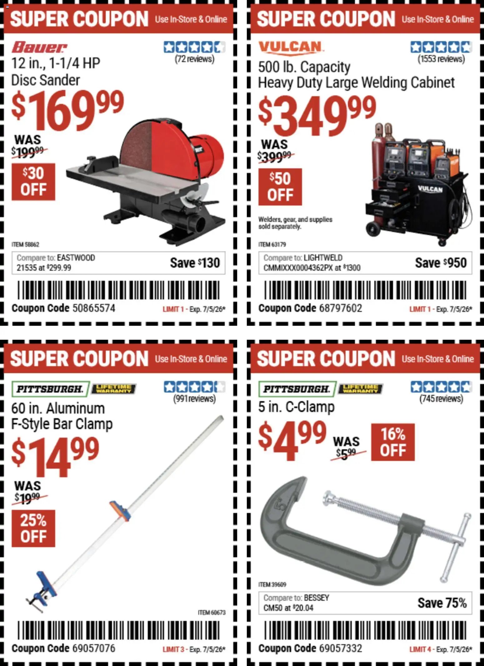 Harbor Freight Weekly Ad