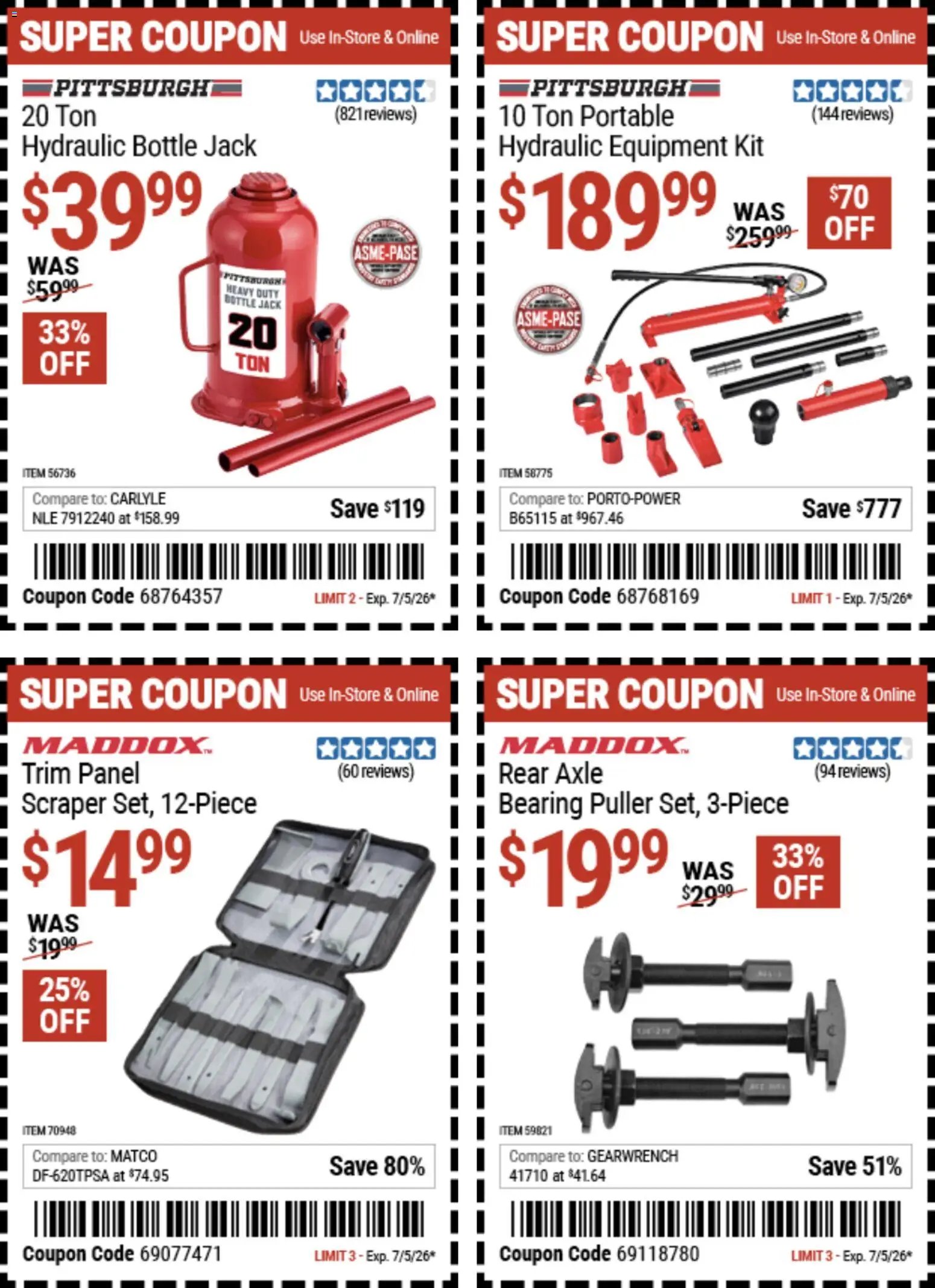 Harbor Freight Weekly Ad