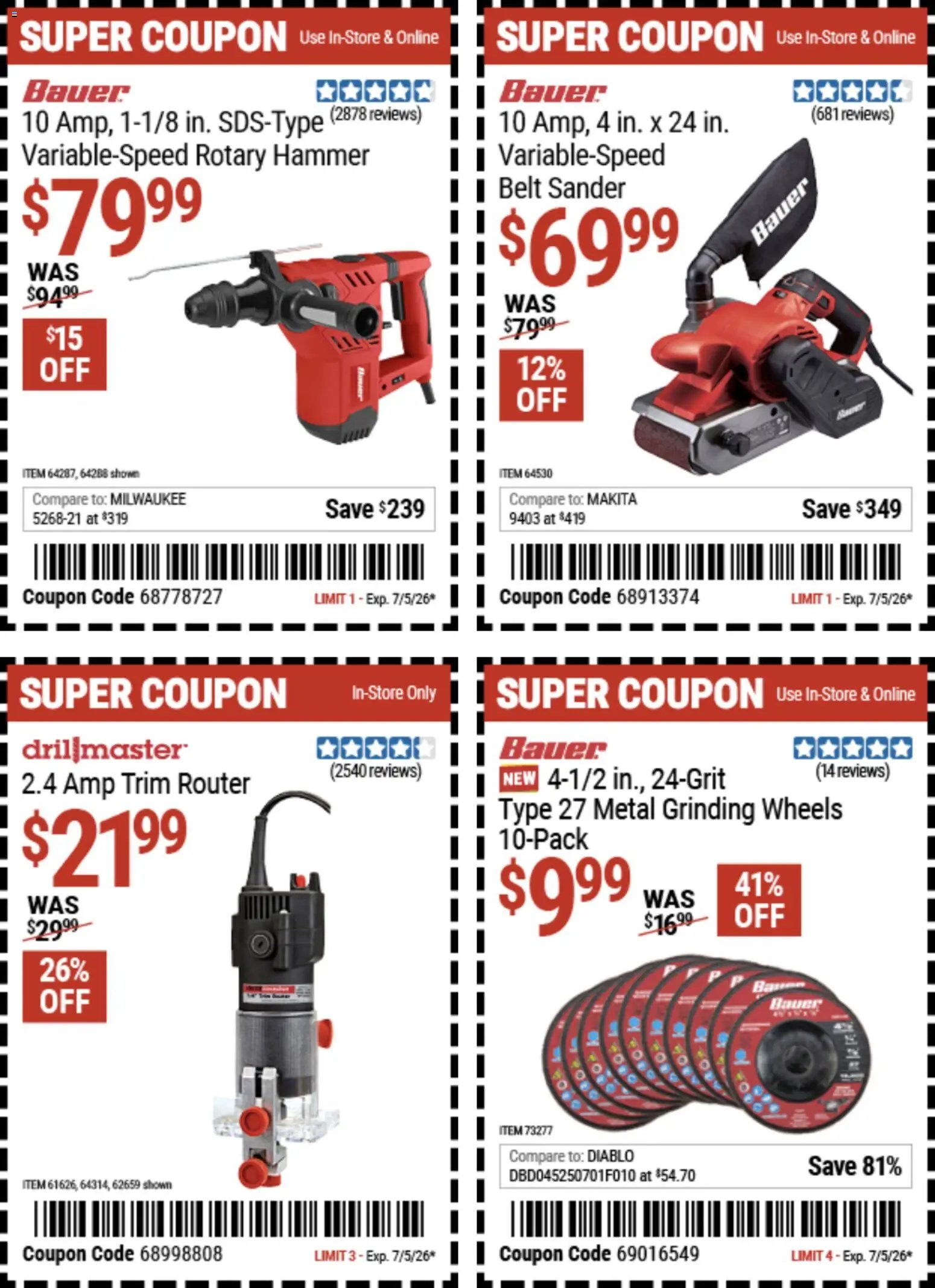Harbor Freight Weekly Ad