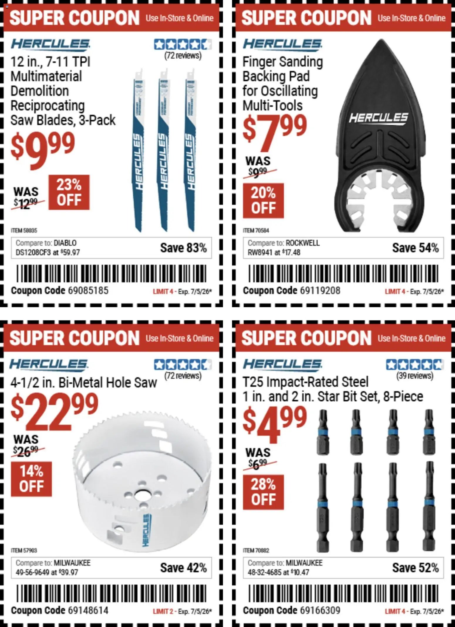 Harbor Freight Weekly Ad