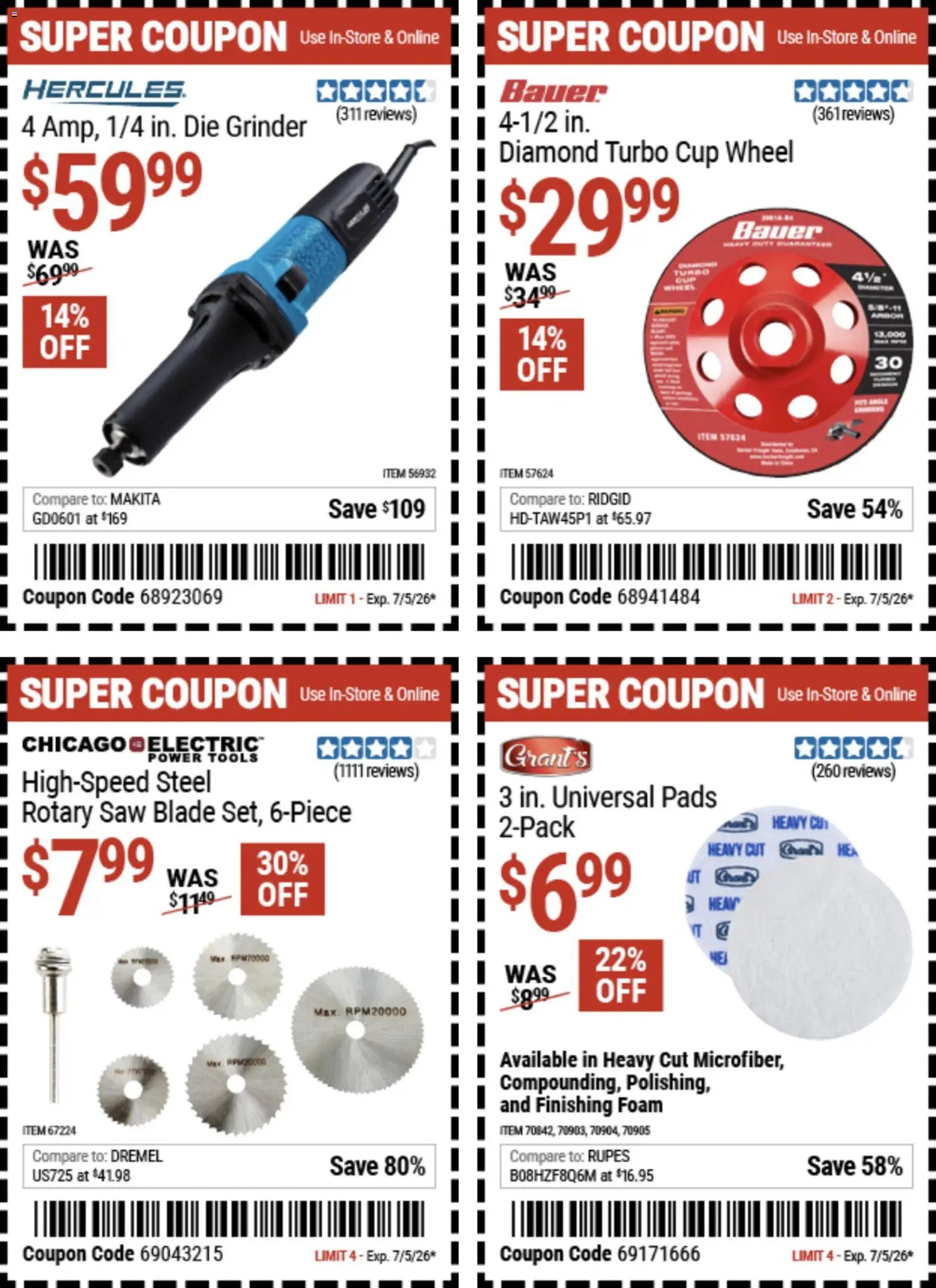 Harbor Freight Weekly Ad
