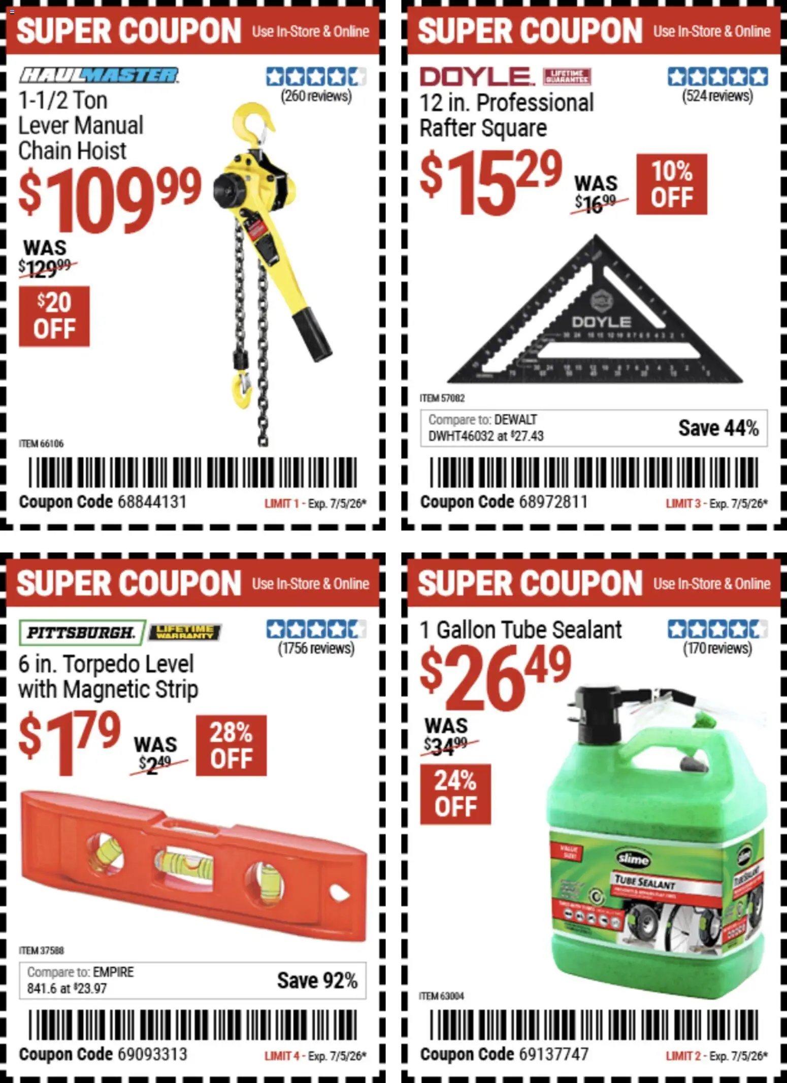 Harbor Freight Weekly Ad