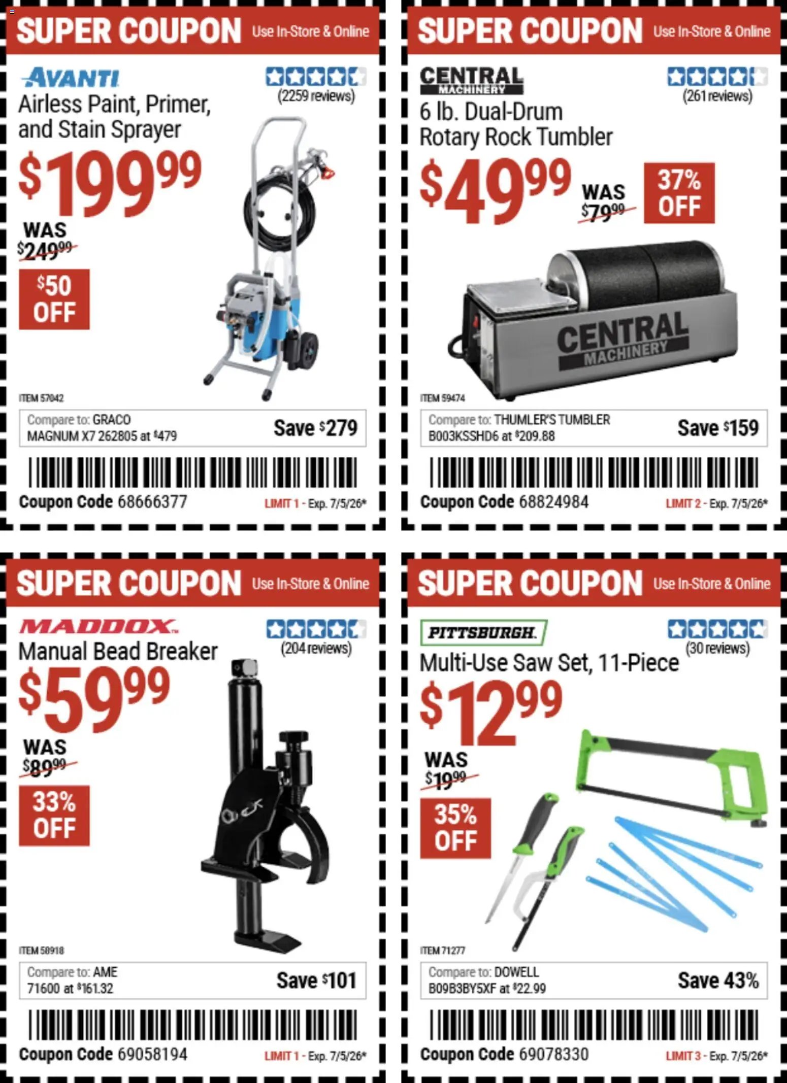 Harbor Freight Weekly Ad