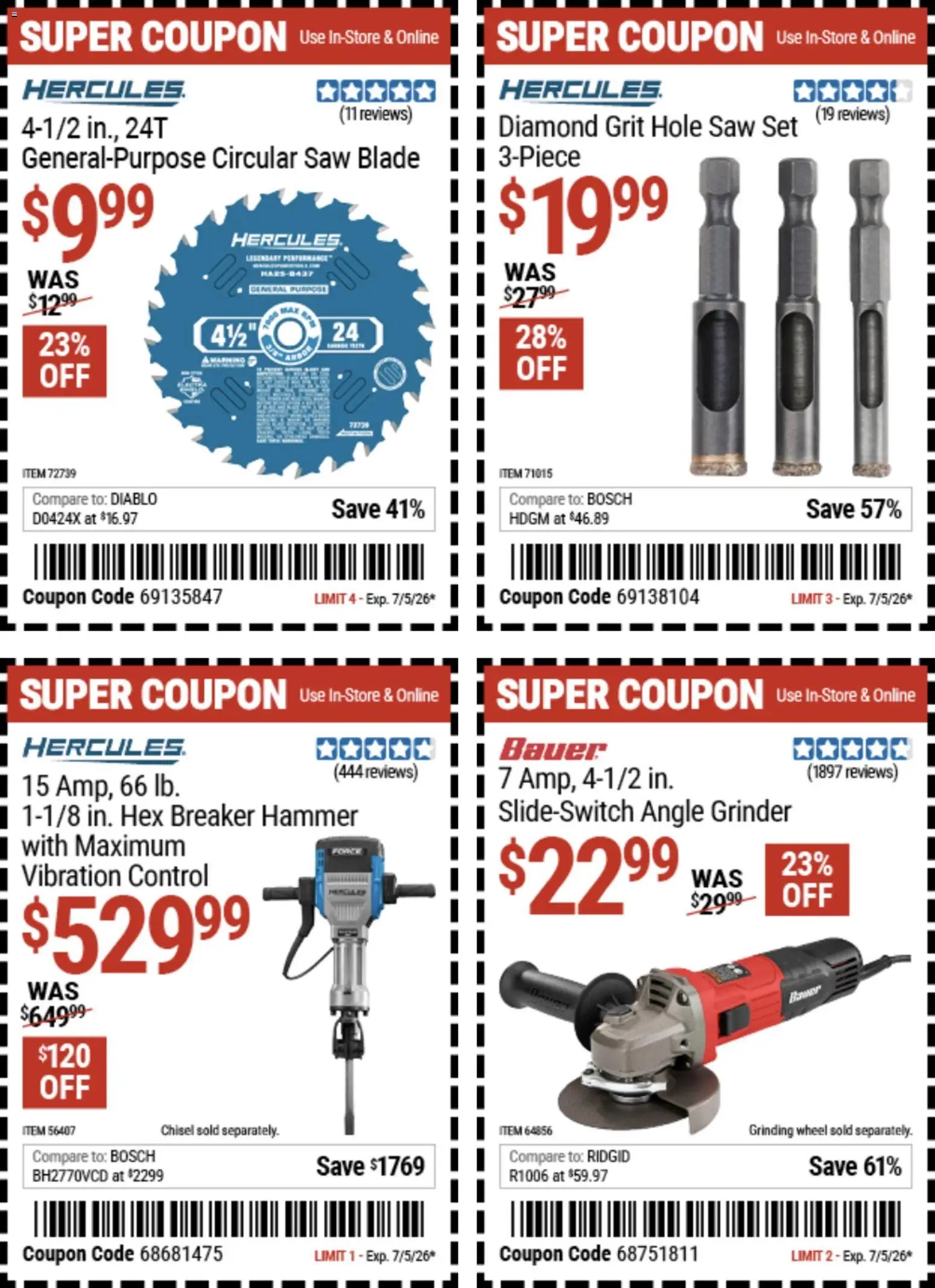 Harbor Freight Weekly Ad