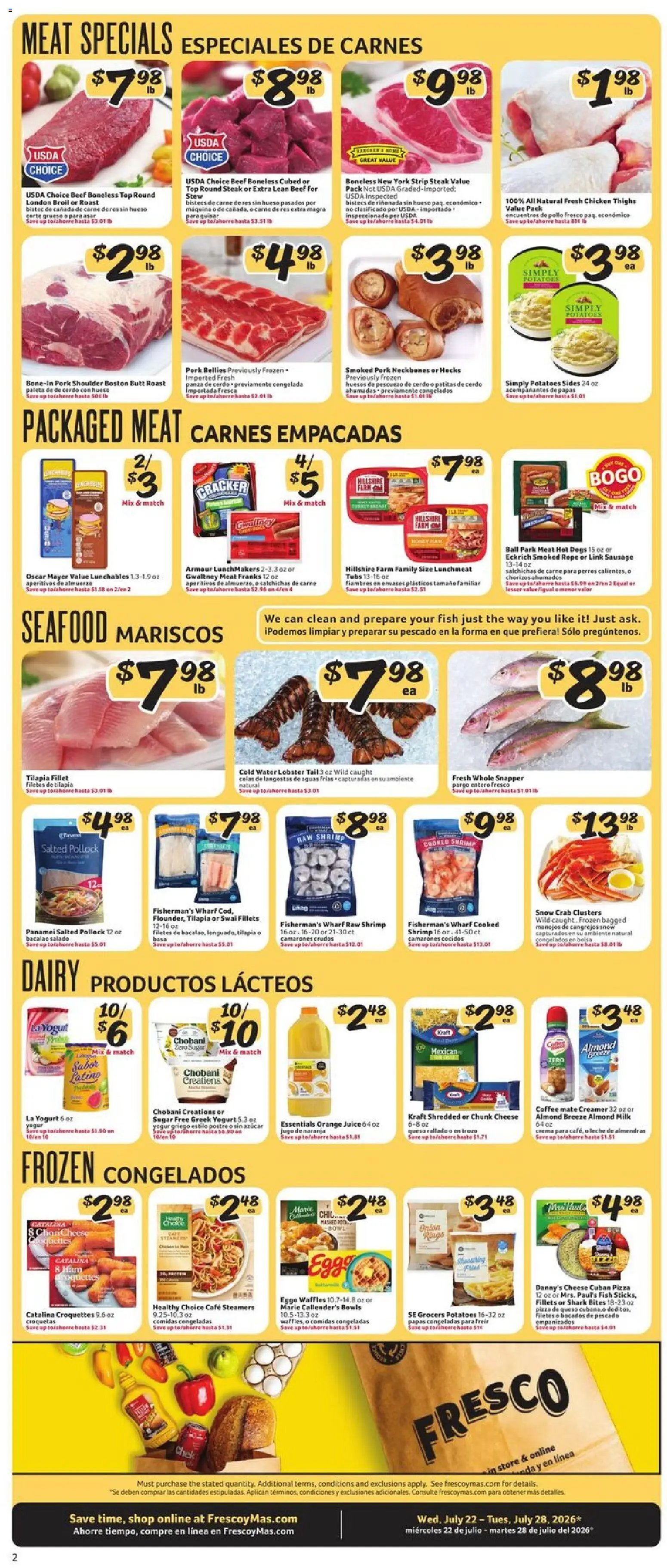 Fresco y Más Weekly Ad
