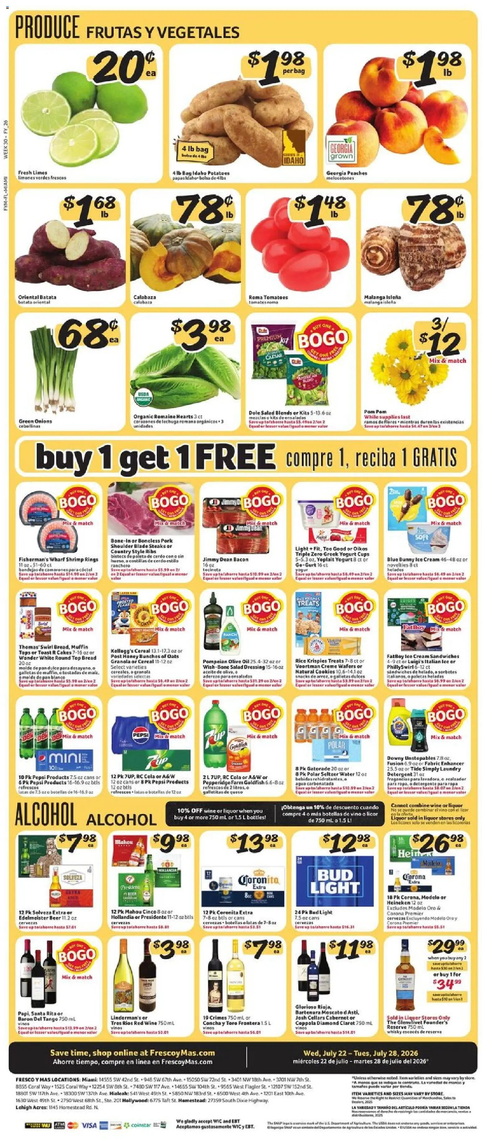 Fresco y Más Weekly Ad