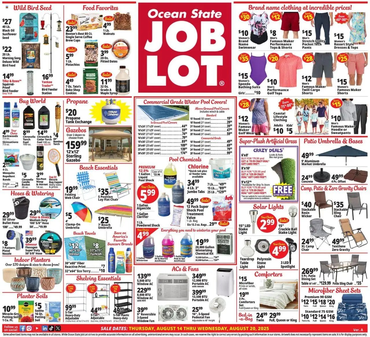 Ocean State Job Lot Weekly Ad (2025-08-14 - 2025-08-20) | 1