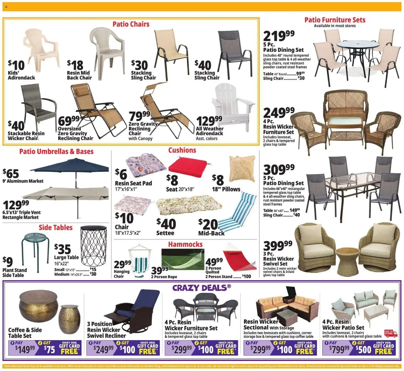 Ocean State Job Lot Weekly Ad