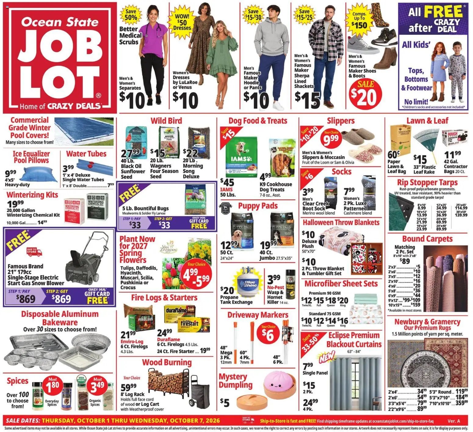 Ocean State Job Lot Weekly Ad - MA