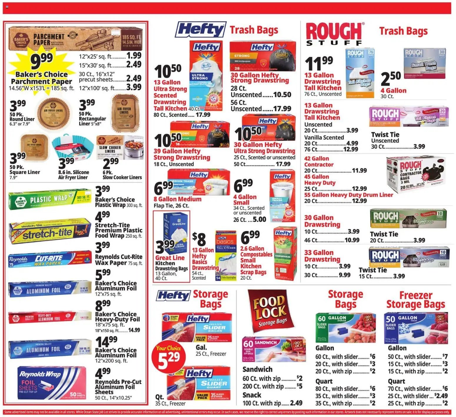 Ocean State Job Lot Weekly Ad - MA