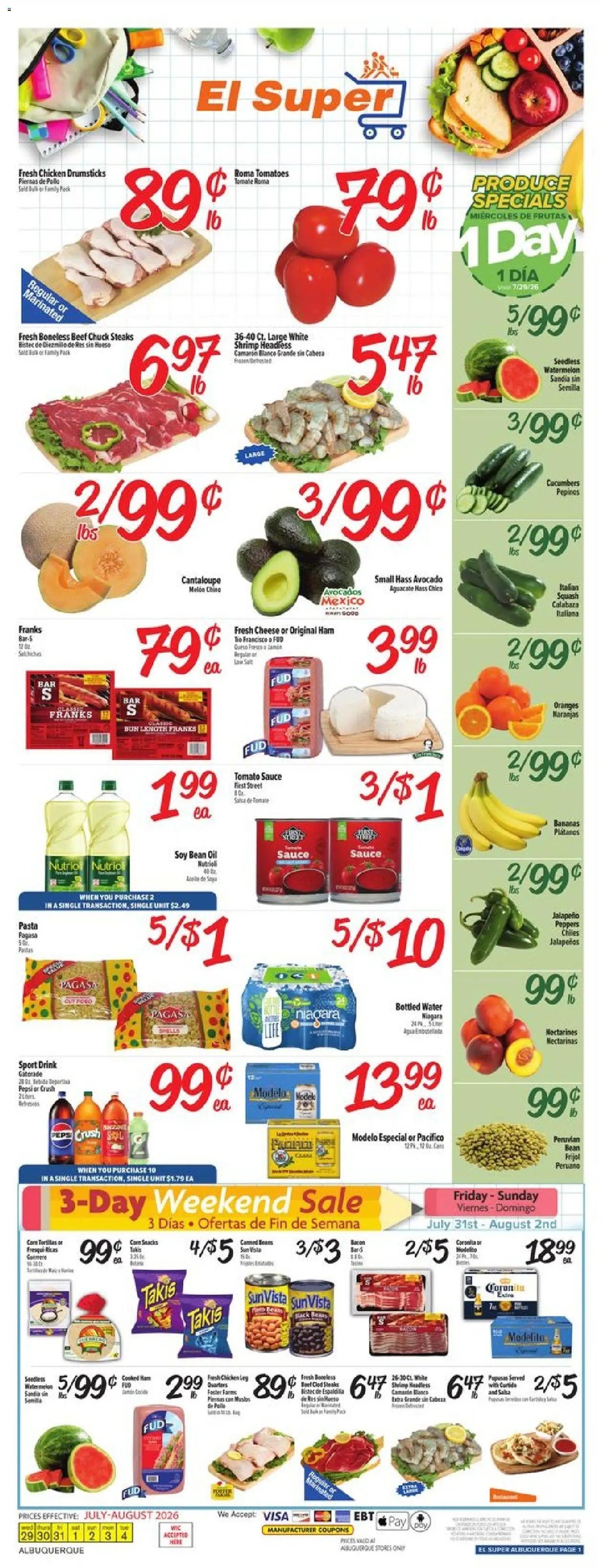 El Super Weekly Ad - NM