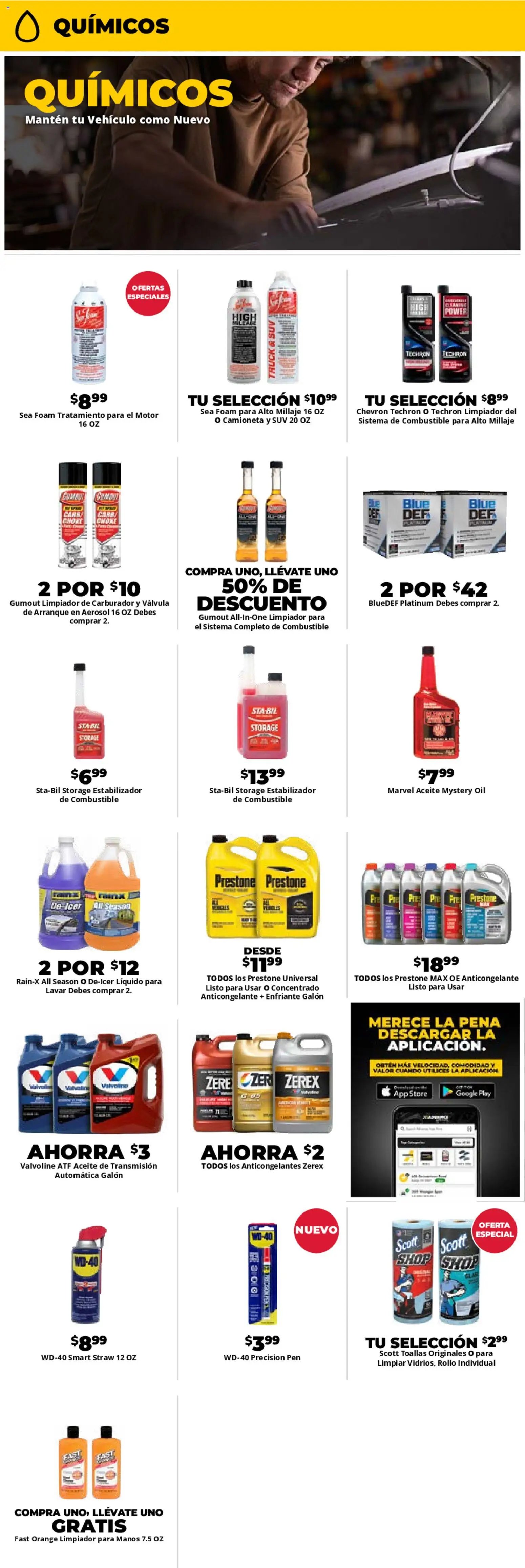Advance Auto Parts Weekly Ad - Spanish