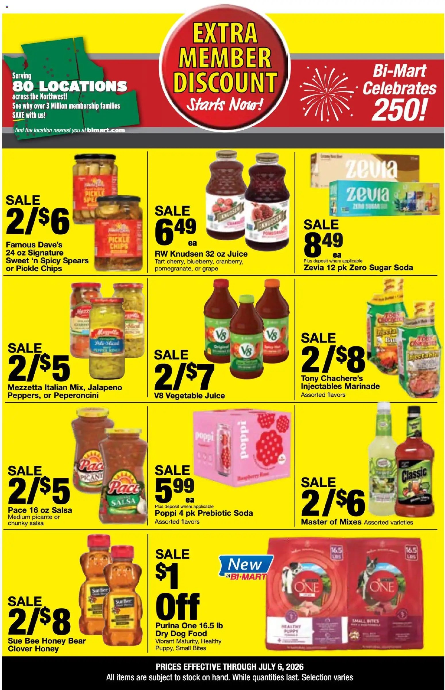 Bi-Mart Extra Member Discount