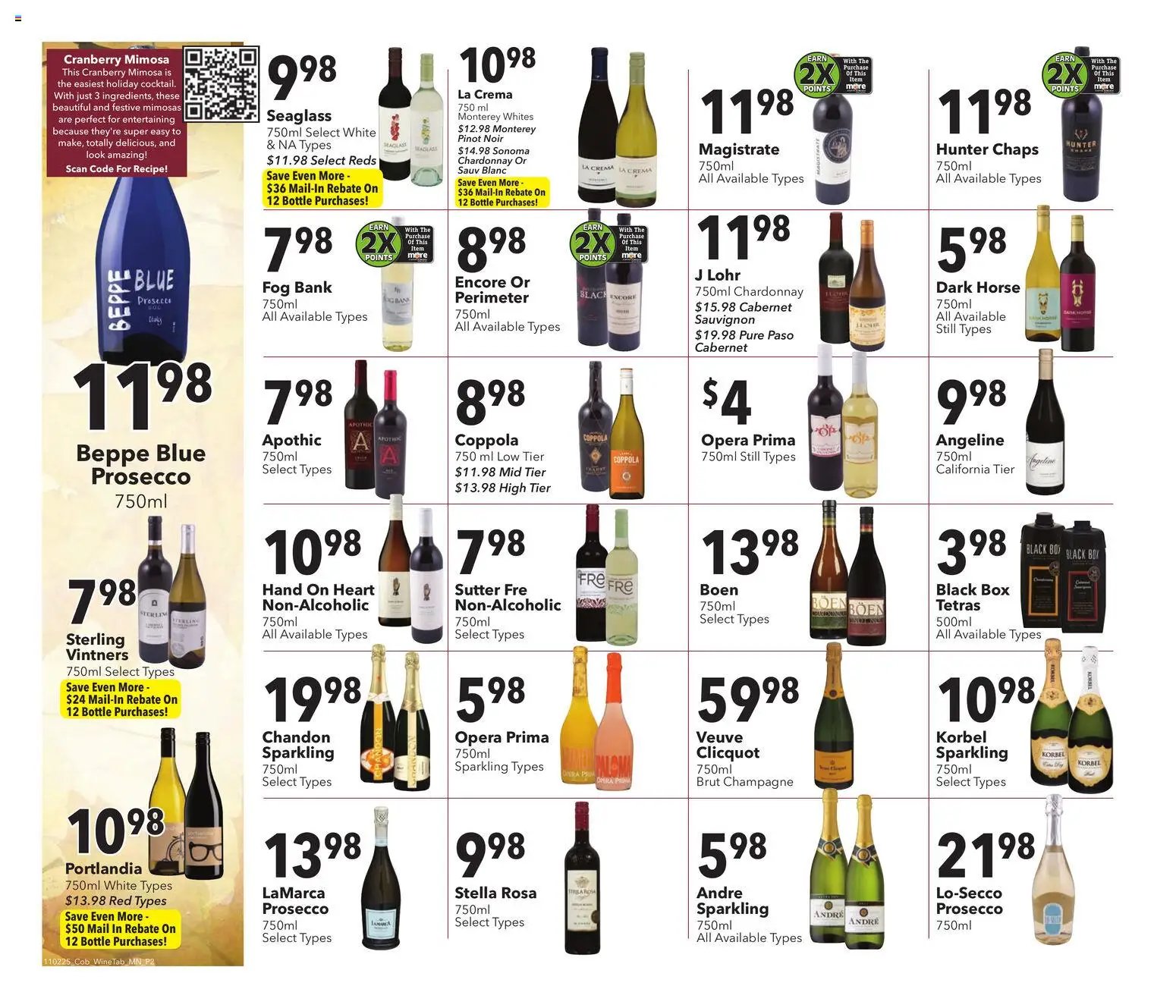 Coborn's Wine Sale (2025-11-02 - 2025-11-22) | 2