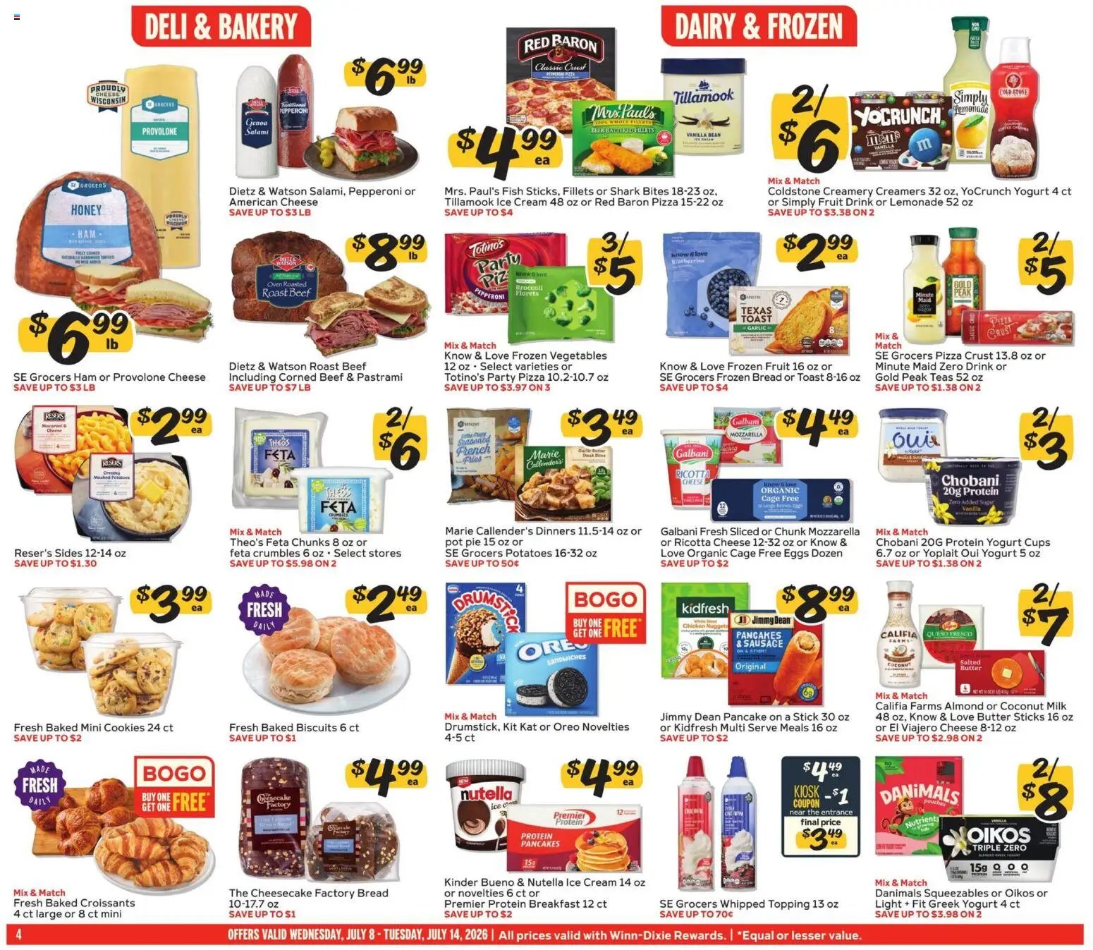 Winn Dixie Weekly Ad