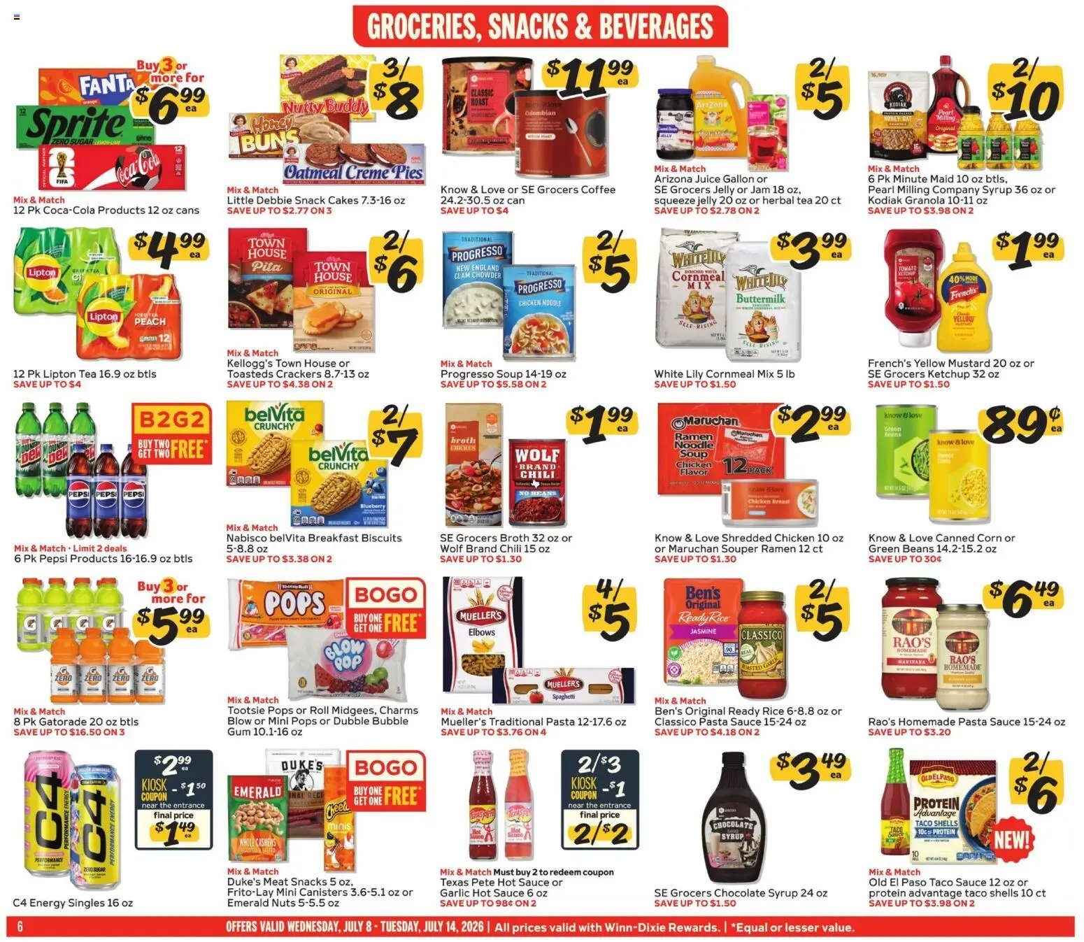 Winn Dixie Weekly Ad