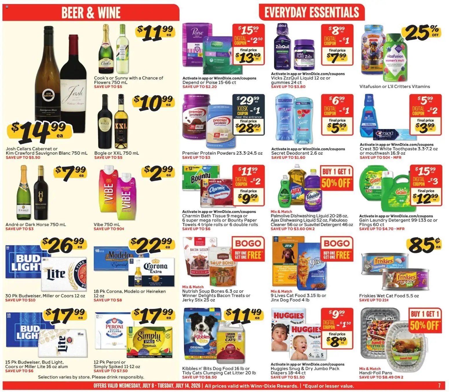 Winn Dixie Weekly Ad