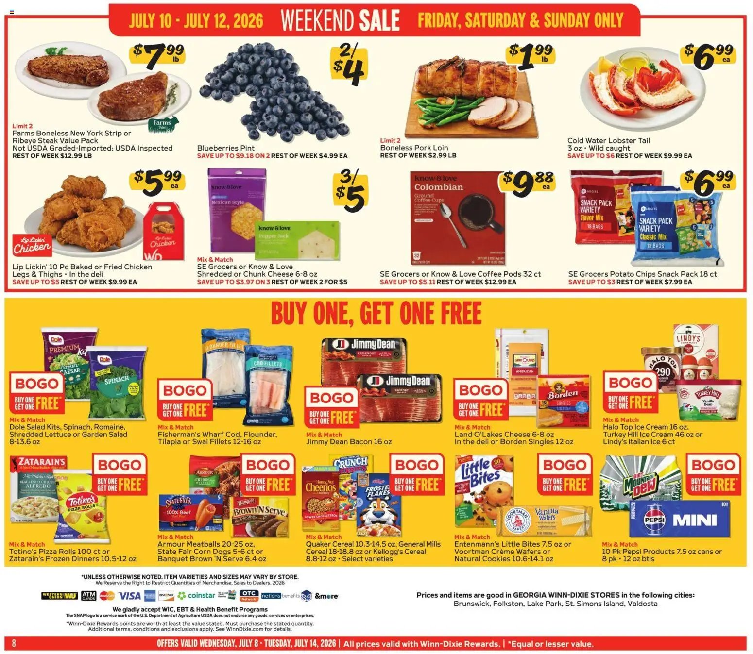 Winn Dixie Weekly Ad