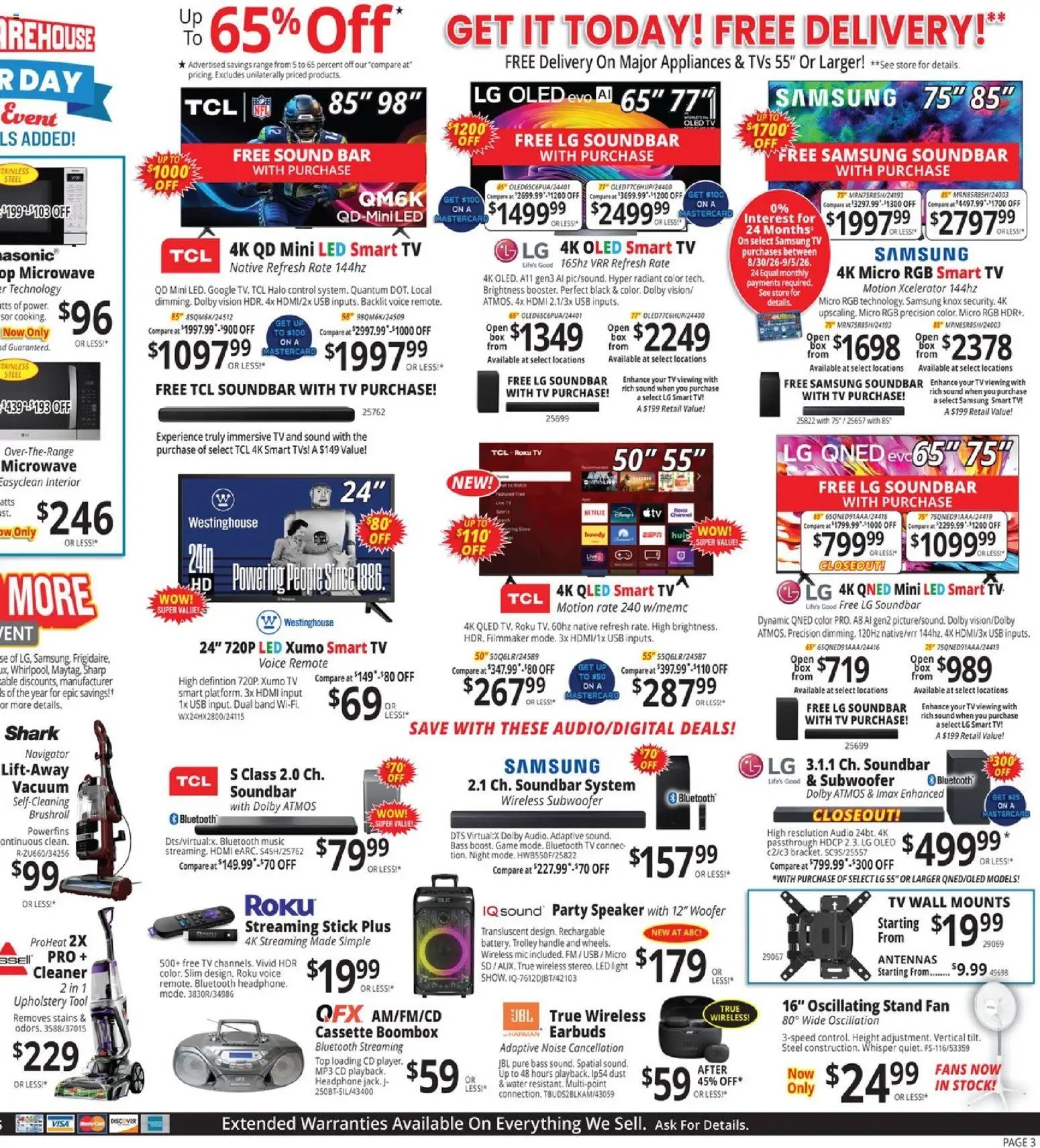 ABC Warehouse Weekly Ad