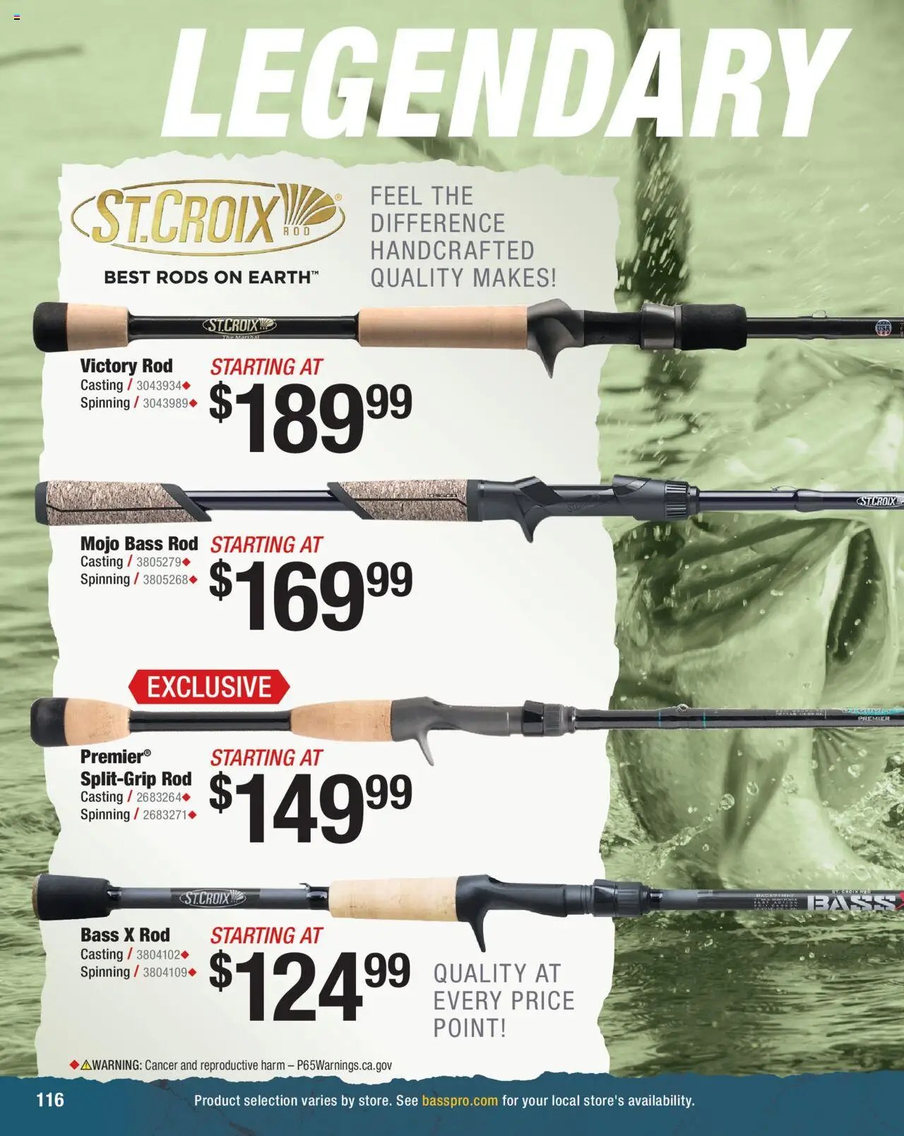 Bass Pro Spring Fishing Master 25