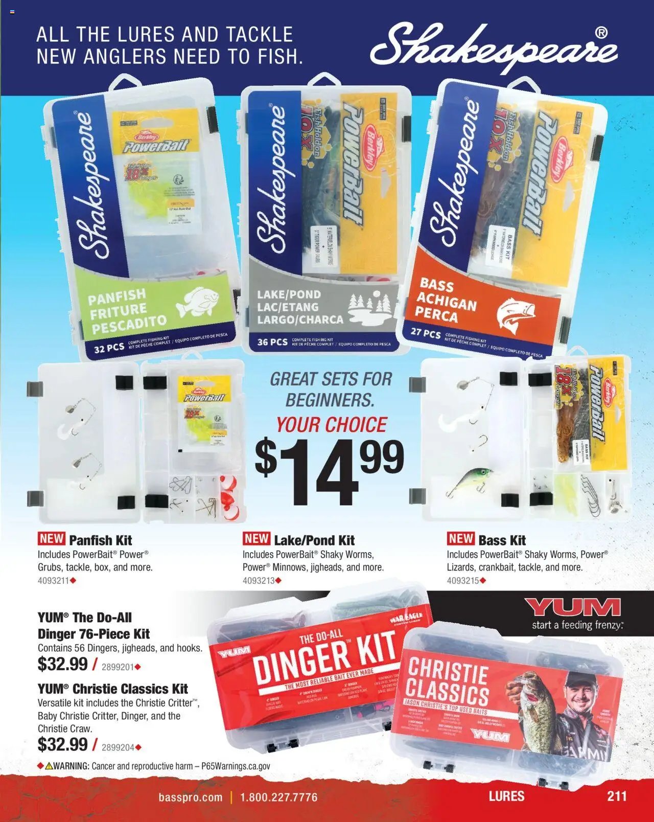 Bass Pro Spring Fishing Master 25