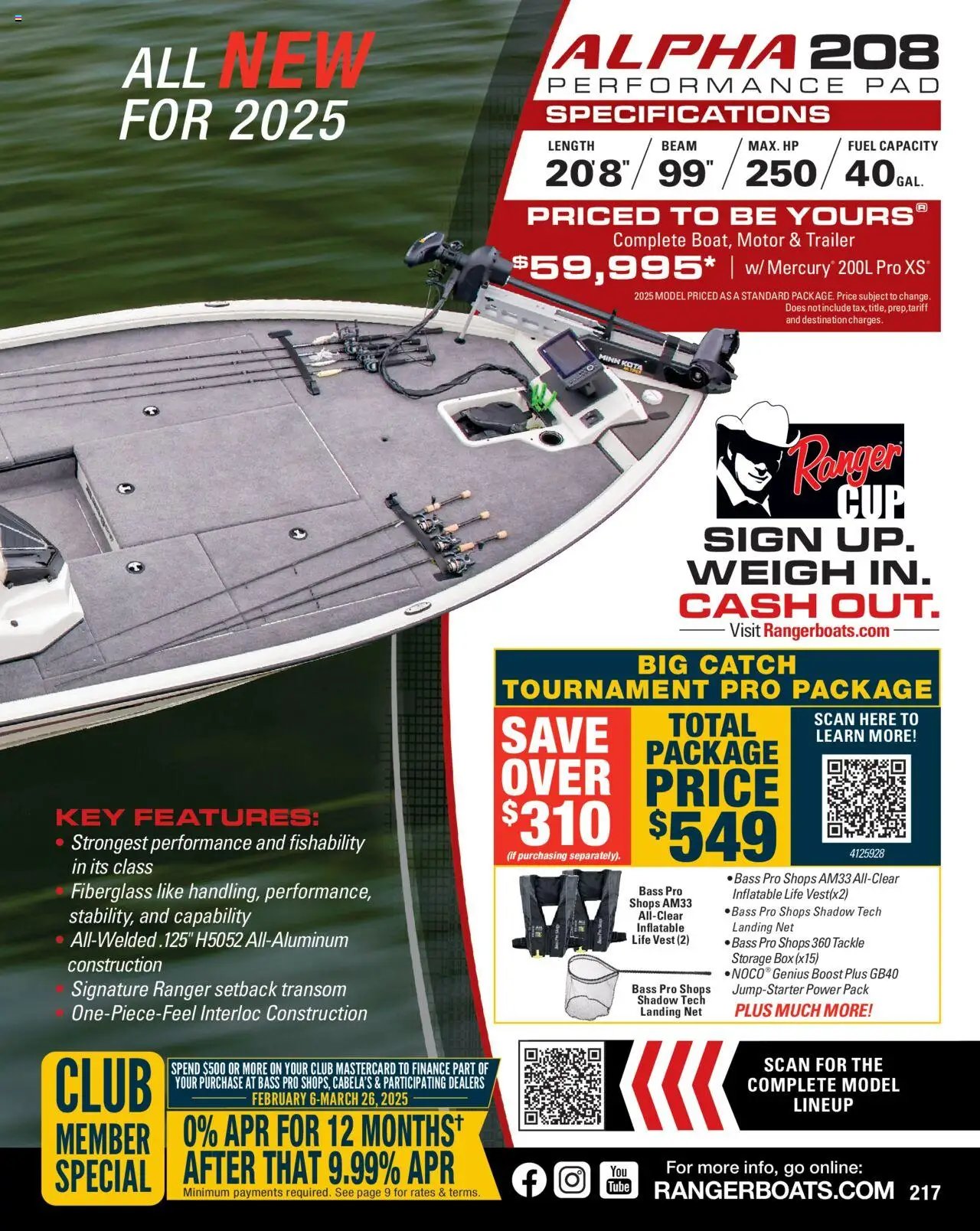 Bass Pro Spring Fishing Master 25