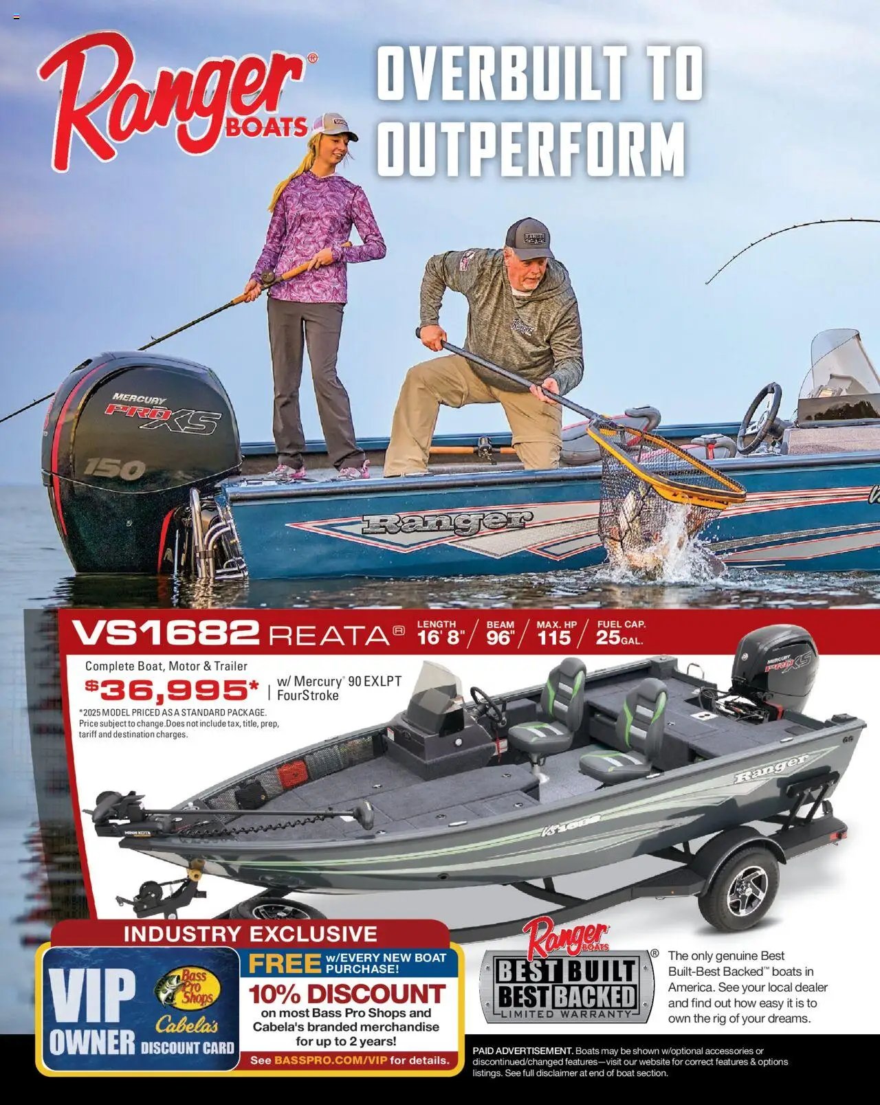 Bass Pro Spring Fishing Master 25