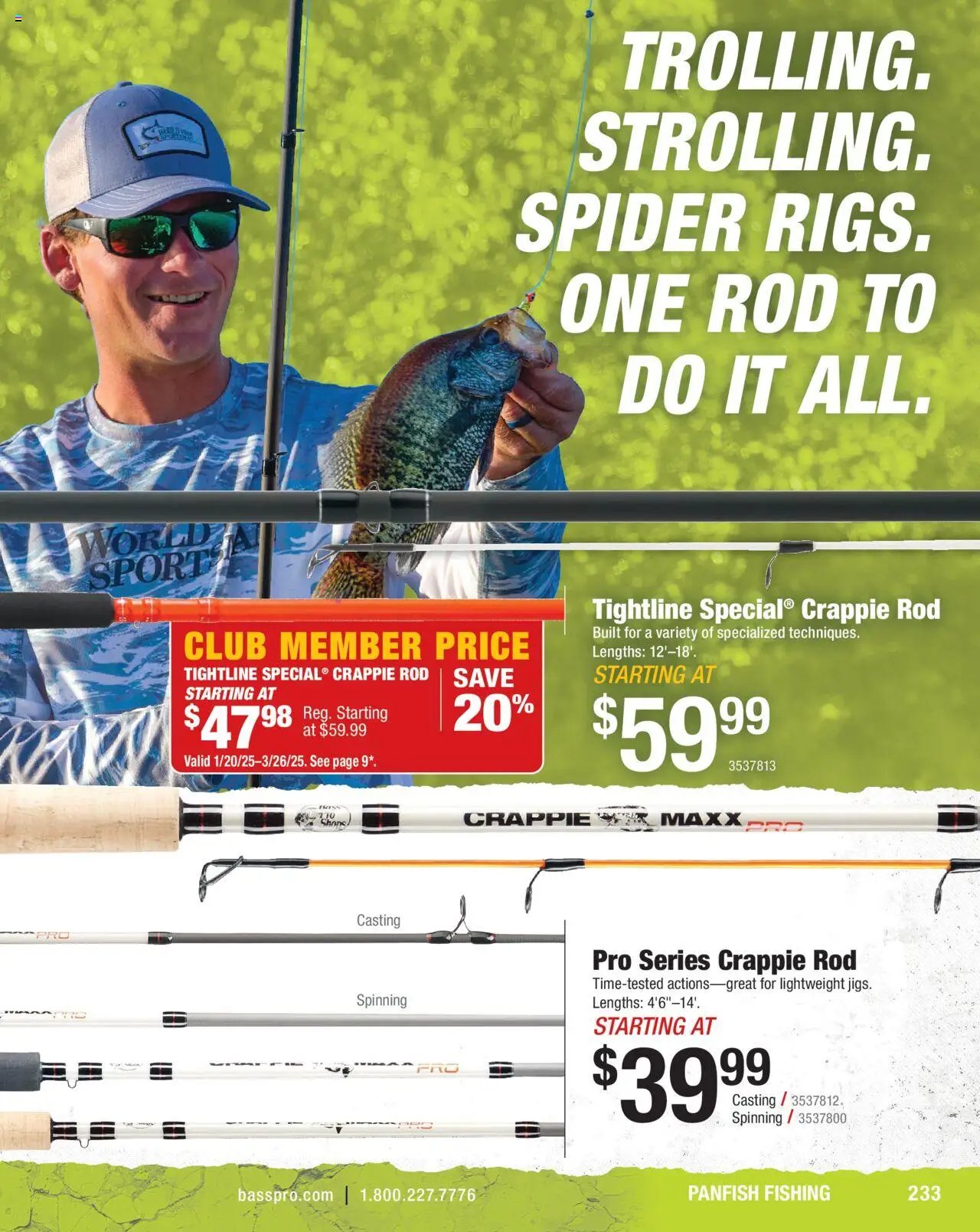 Bass Pro Spring Fishing Master 25