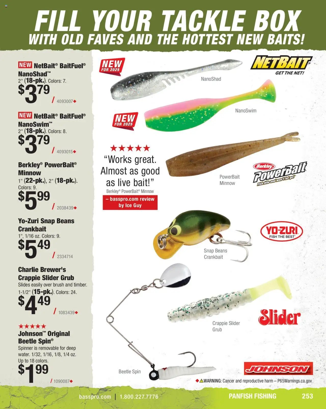 Bass Pro Spring Fishing Master 25