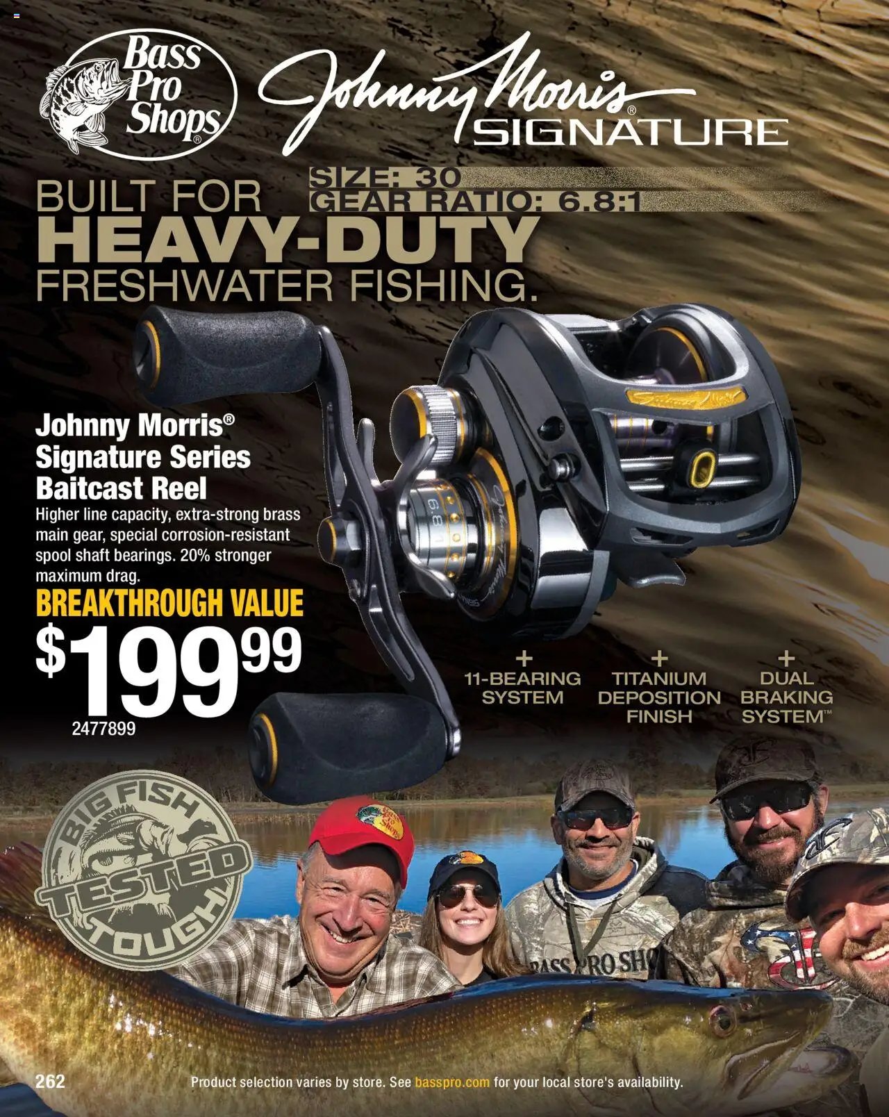 Bass Pro Spring Fishing Master 25